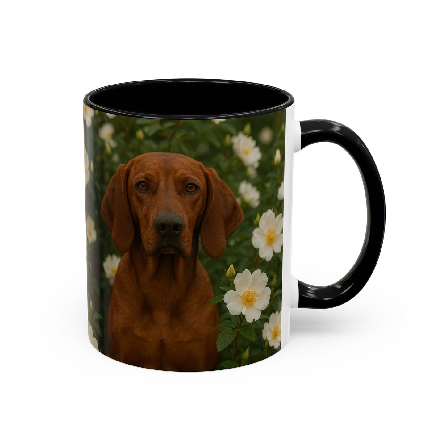Taza de café con diseño de Redbone Coonhound: el regalo perfecto para los amantes de los perros.