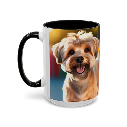 Dandie Dinmont Terrier Accent Coffee Mug - Perfect Gift for Dog Lovers