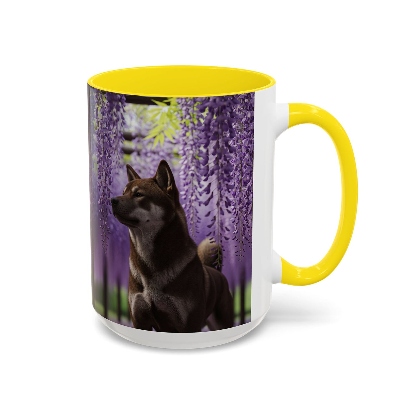 Mug à café Shikoku Accent - Cadeau idéal pour les amoureux des chiens
