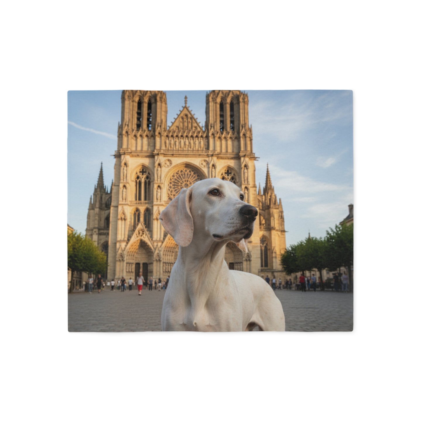 Chien de Porcelaine Blanket