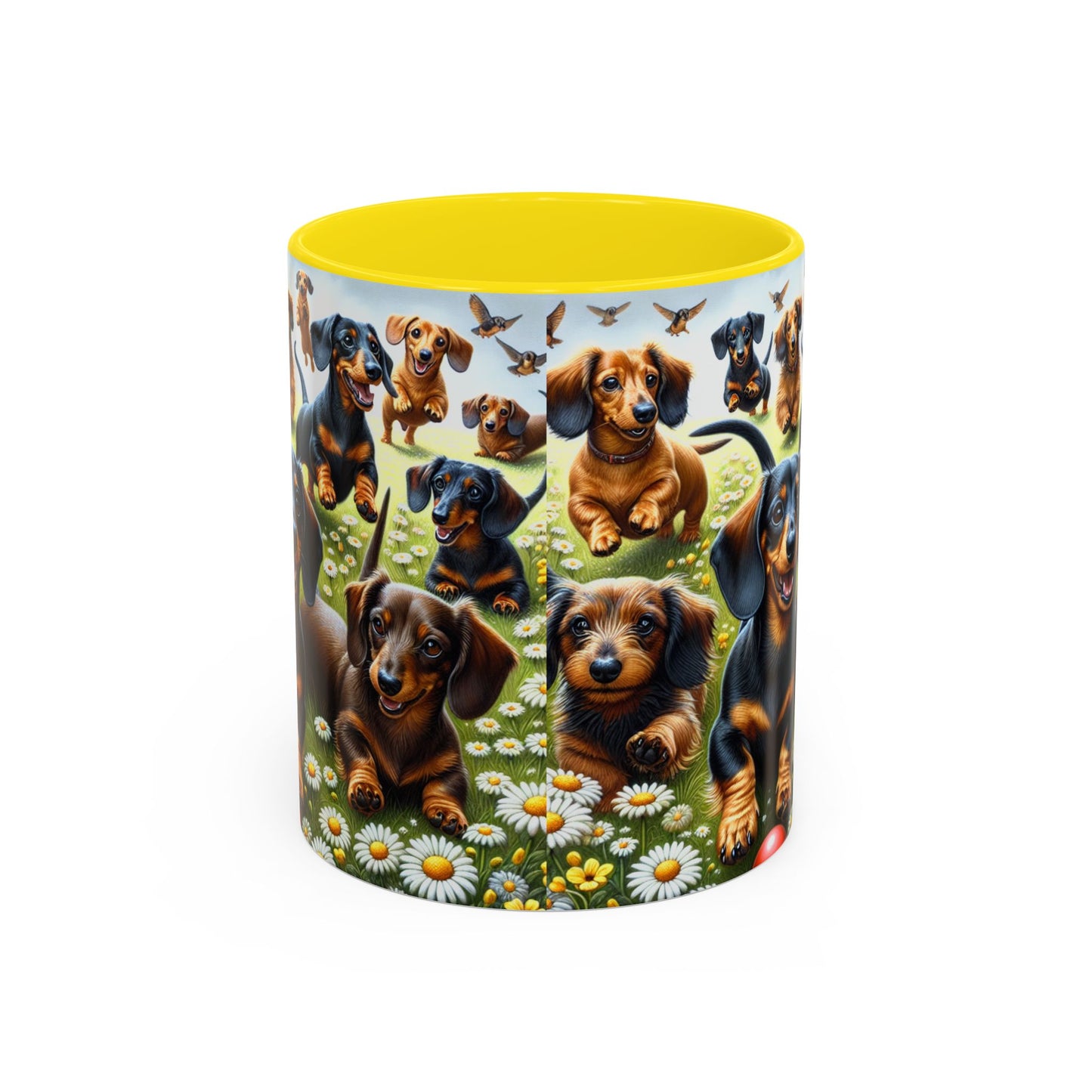 Dachshund Accent Coffee Mug - Perfect Gift for Dog Lovers