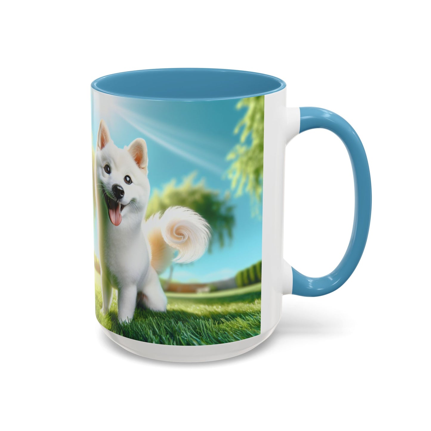 Mug Kishu Ken Accent Coffee - Cadeau idéal pour les amoureux des chiens
