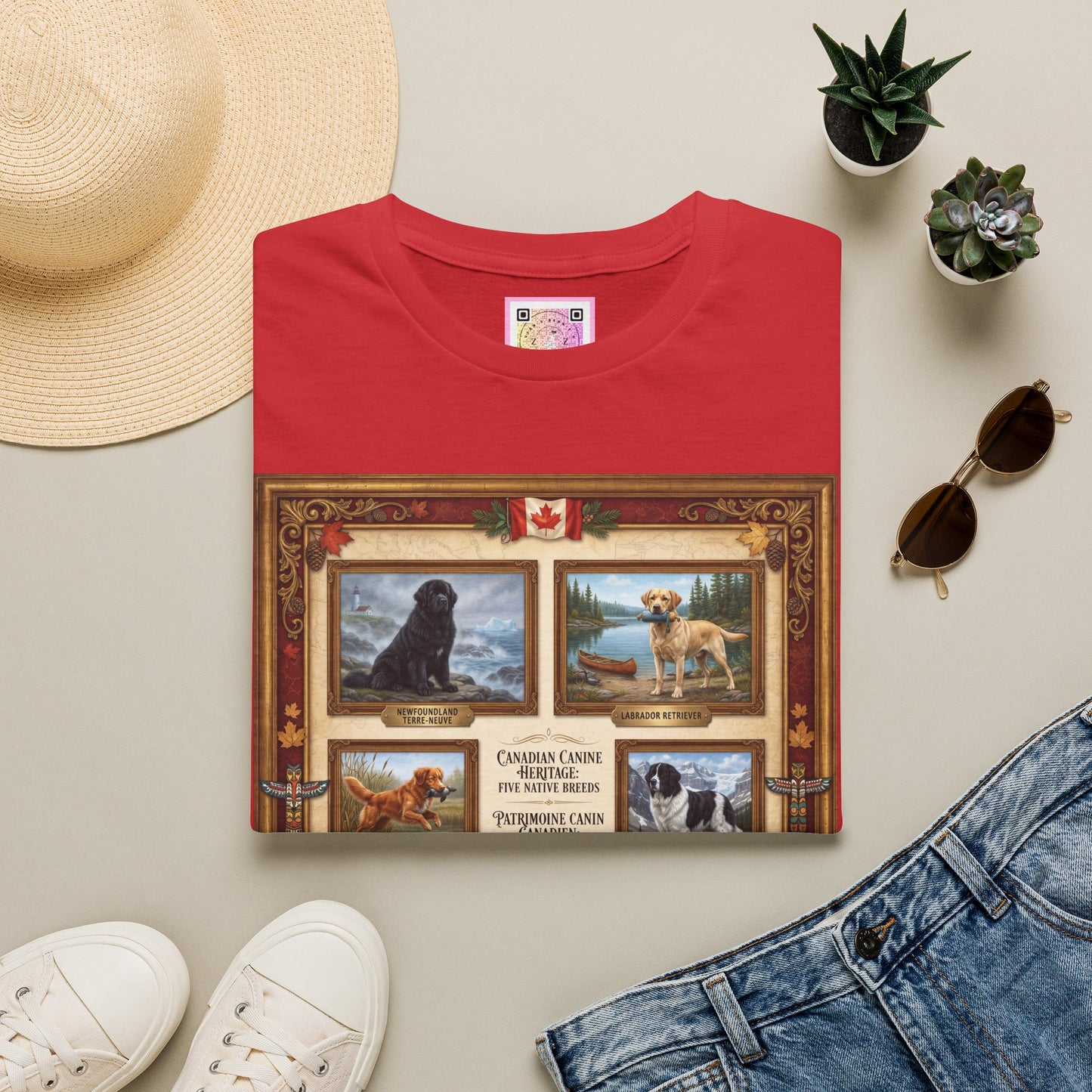 Canadian Canine Heritage Tee Shirt