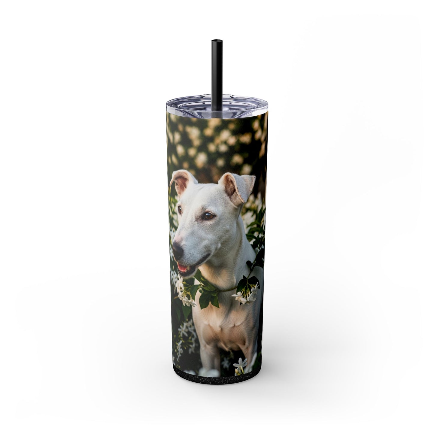 Gull Terrier Tumbler with Straw, 20oz