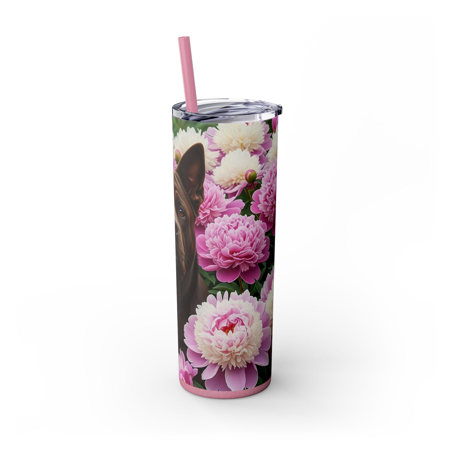 Gobelet isotherme de Chongqing (Chine) avec paille, 590 ml (20 oz).