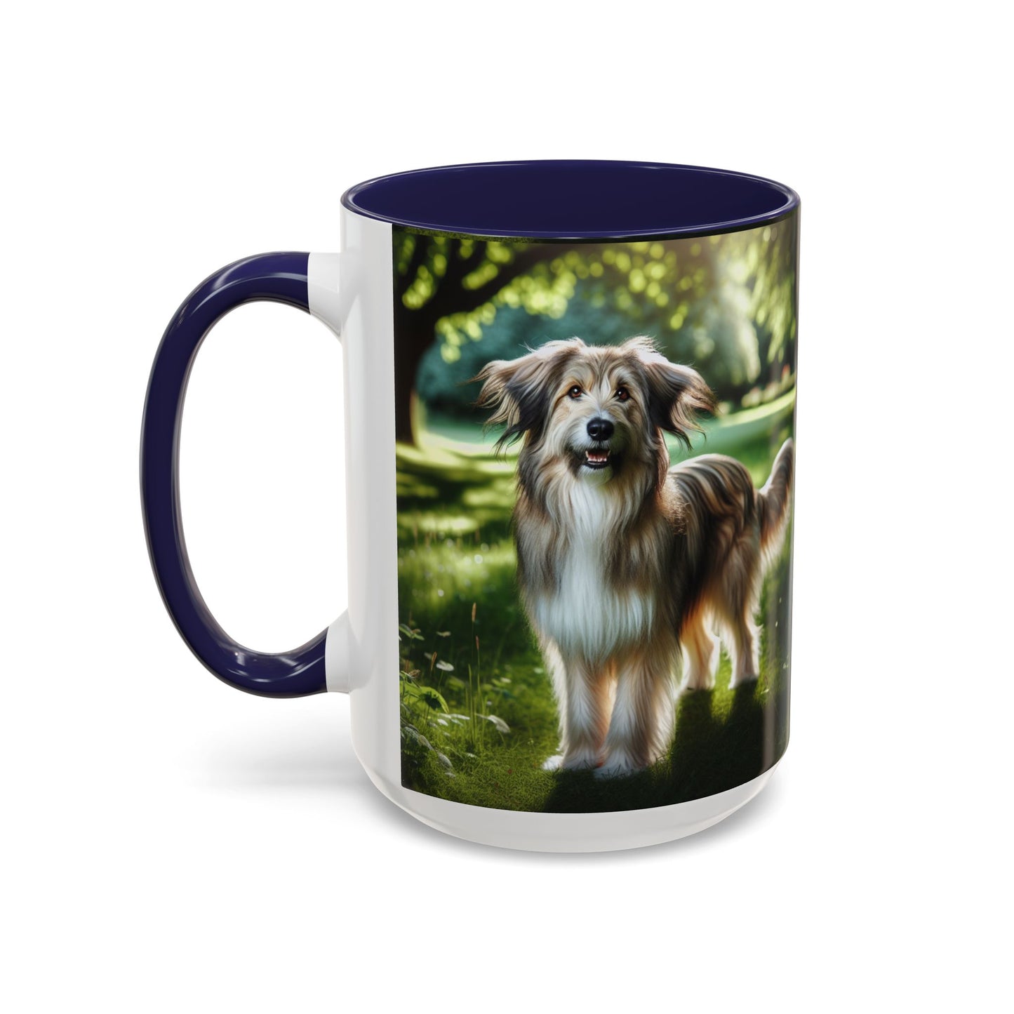 Taza de café con detalles de pastor de los Pirineos: el regalo perfecto para los amantes de los perros