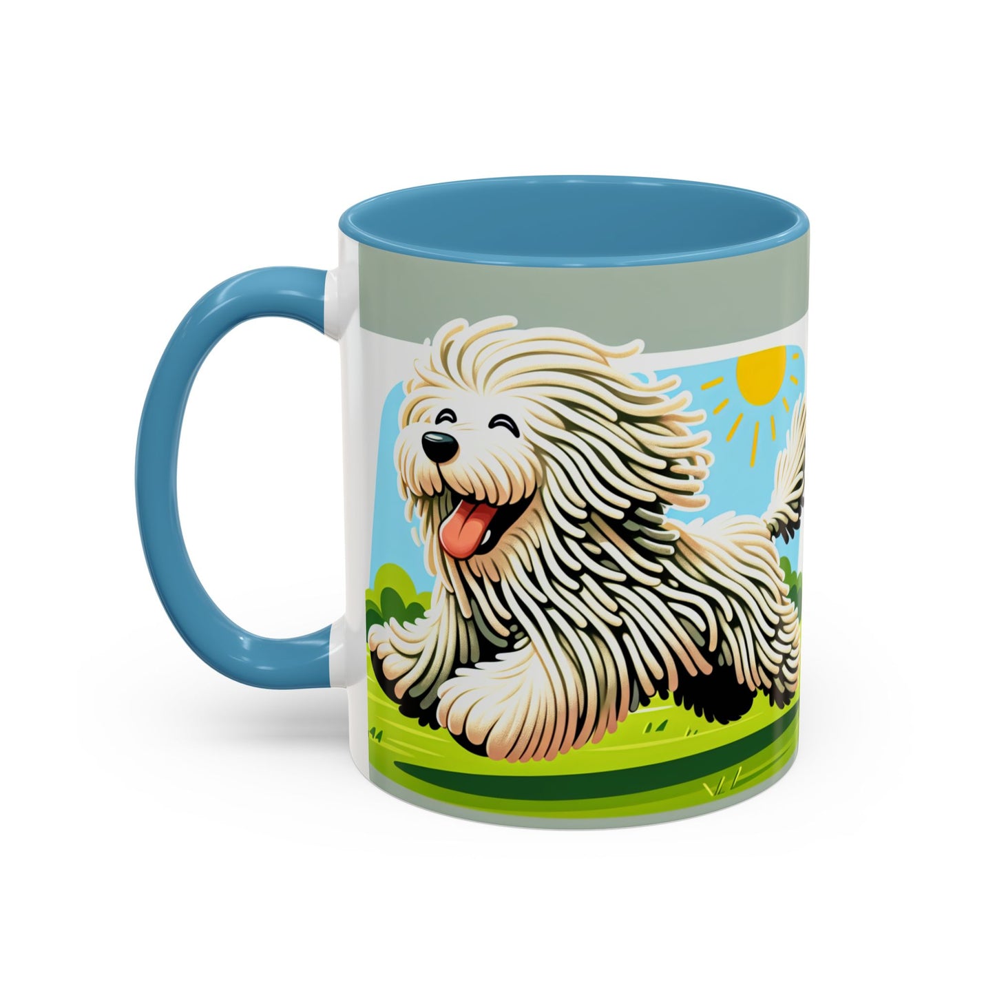 Mug Komondor Accent - Le cadeau idéal pour les amoureux des chiens