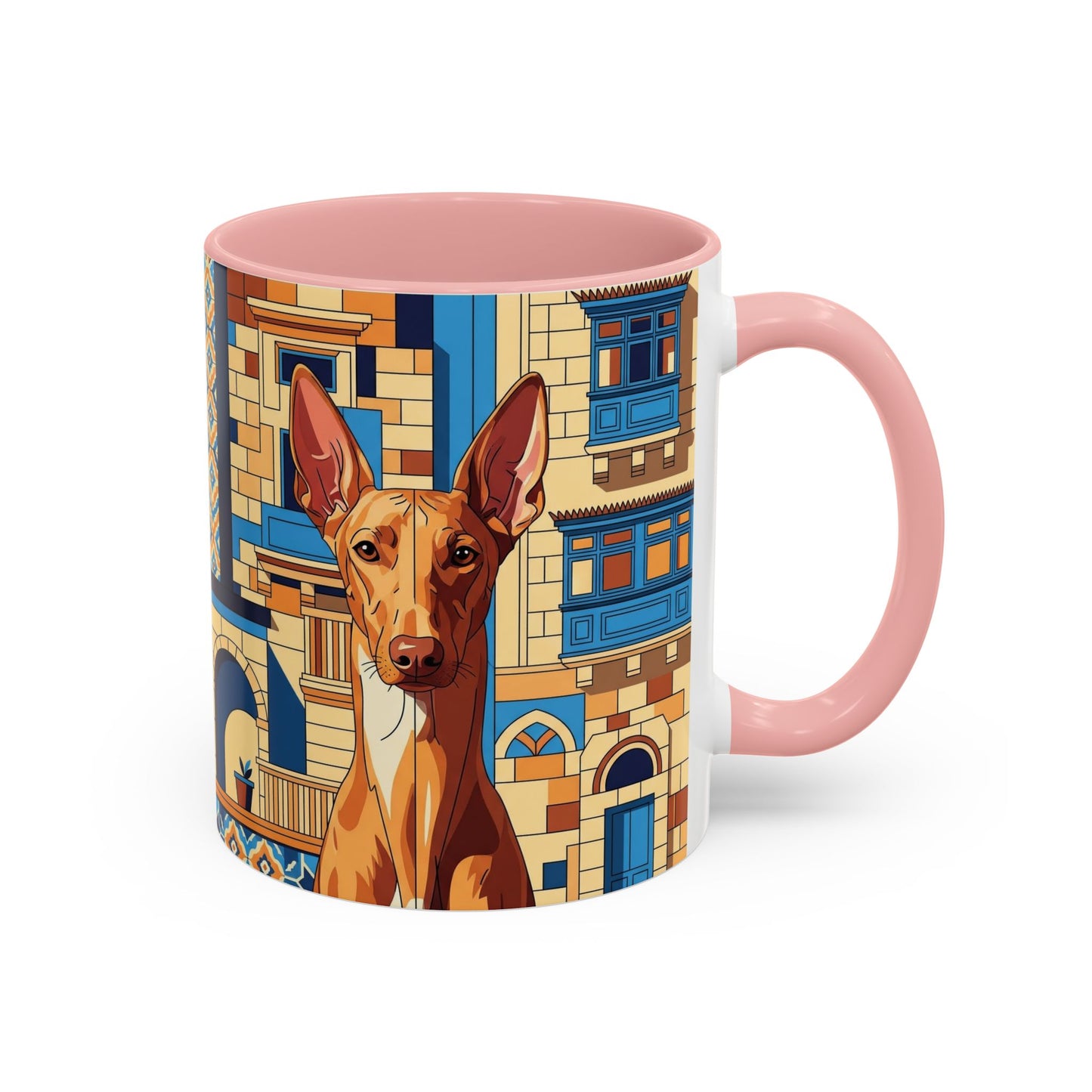 Taza de café con diseño de Pharaoh Hound: el regalo perfecto para los amantes de los perros.