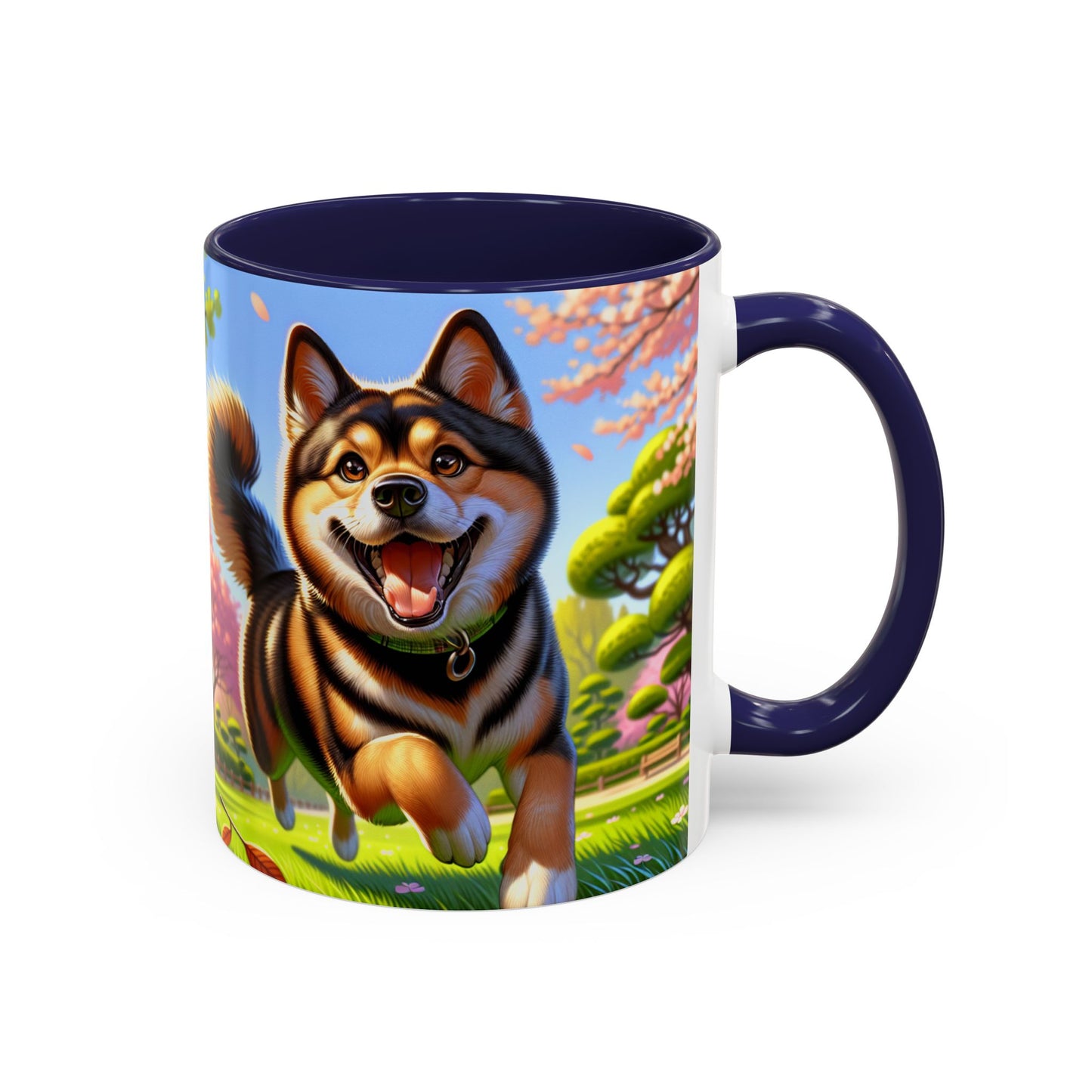 Taza de café con detalles de Shikoku: el regalo perfecto para los amantes de los perros