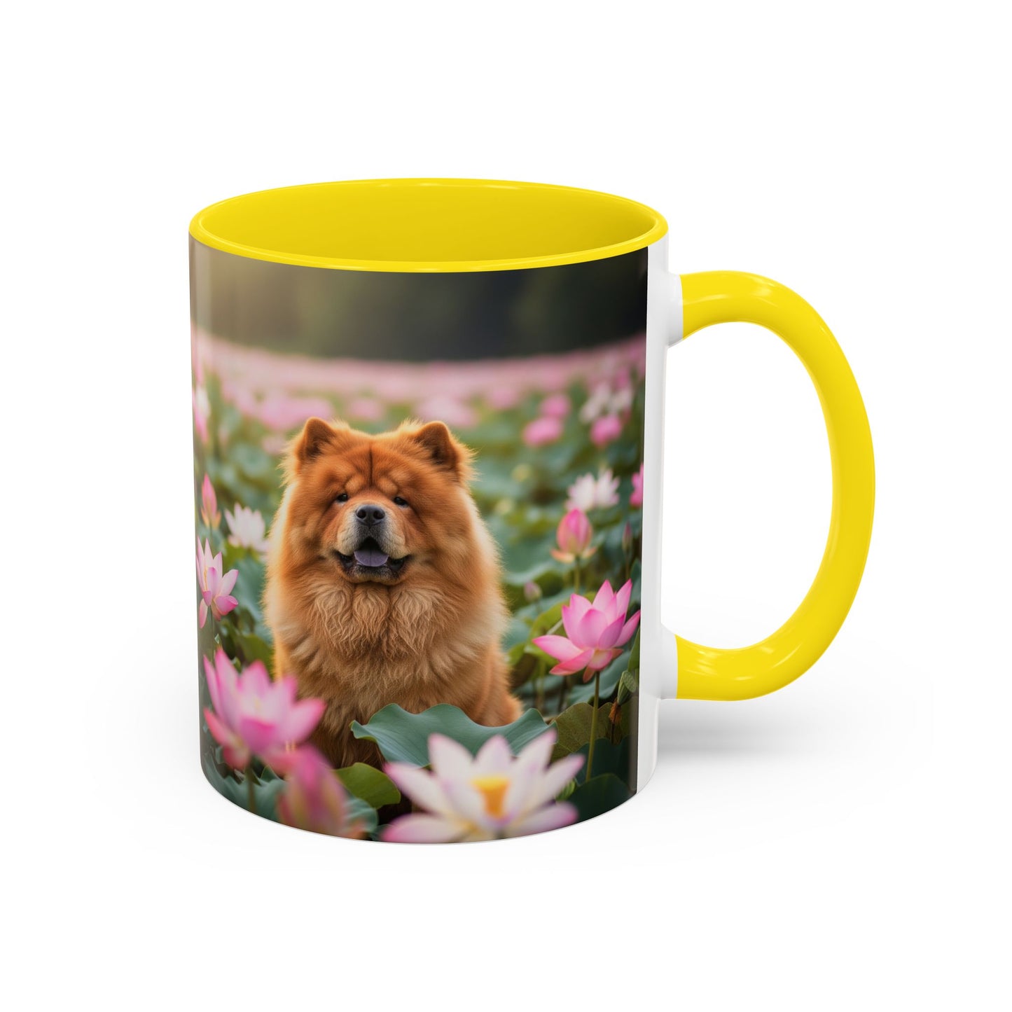 Chow Chow Accent Coffee Mug - Perfect Gift for Dog Lovers