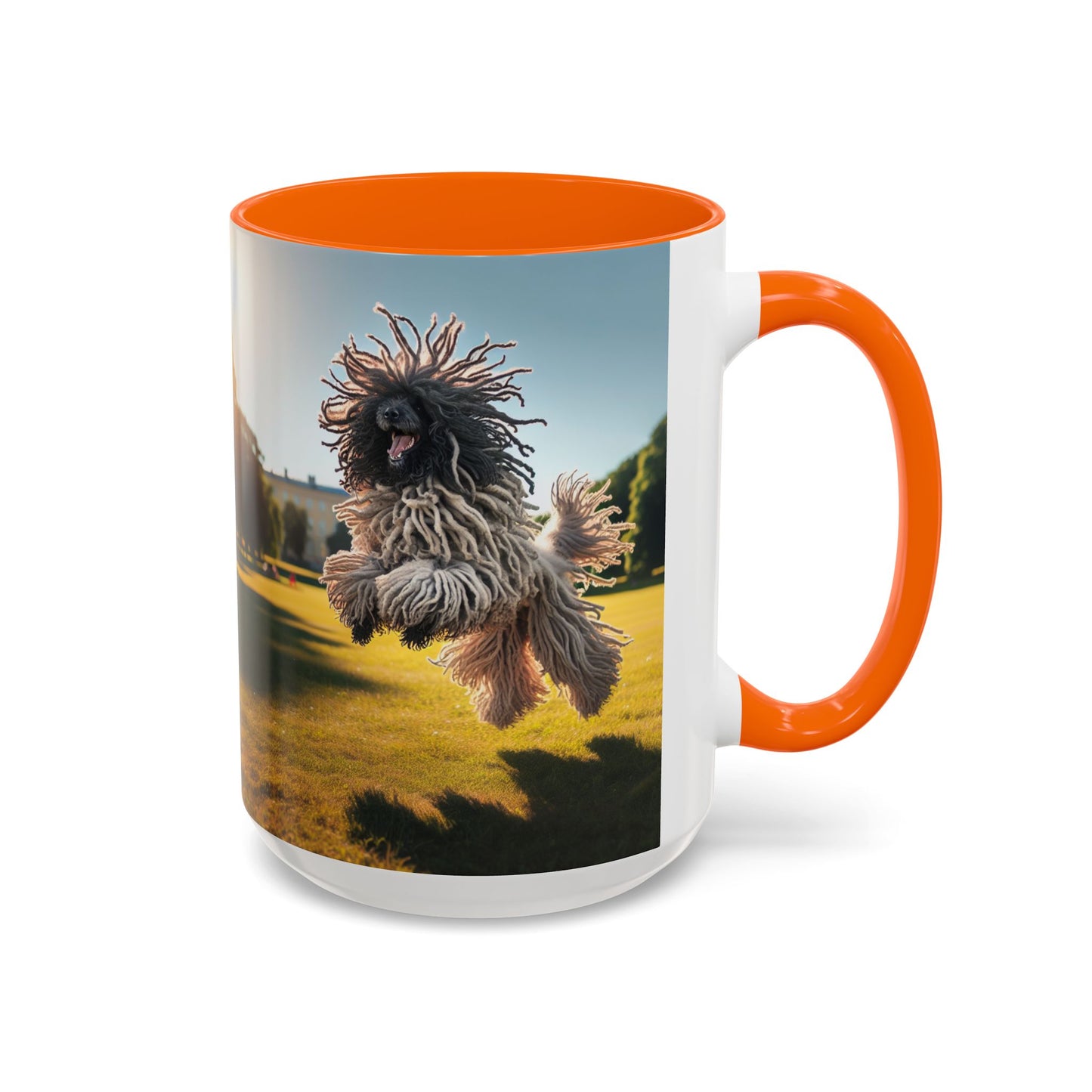 Puli Accent Coffee Mug - Perfect Gift for Dog Lovers