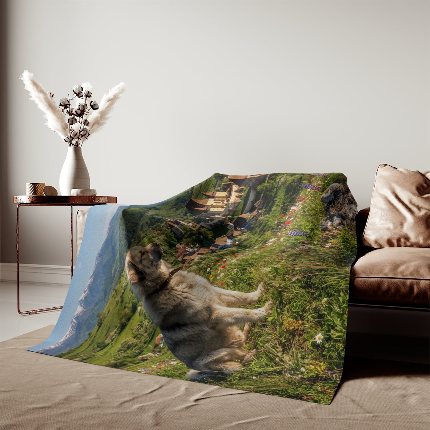 Romanian Carpathian Shepherd Dog Blanket