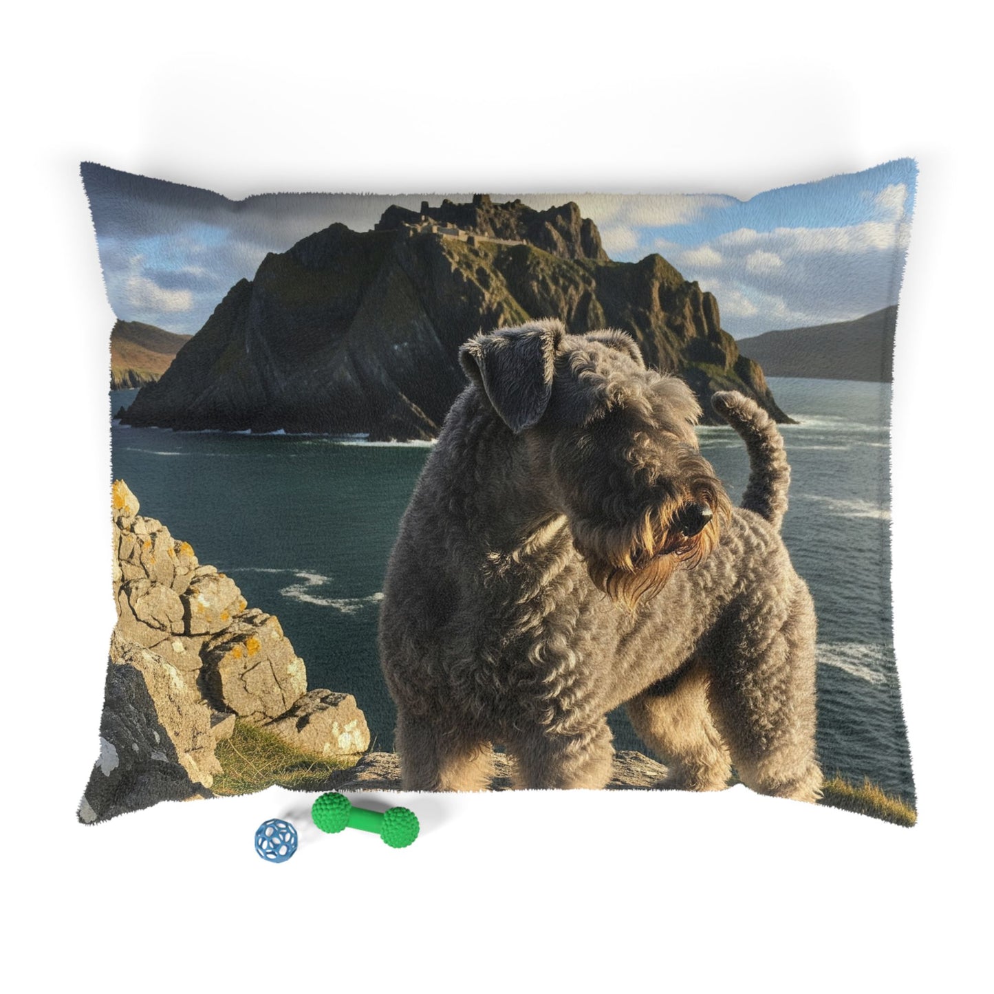 Kerry Blue Terrier Pet Bed