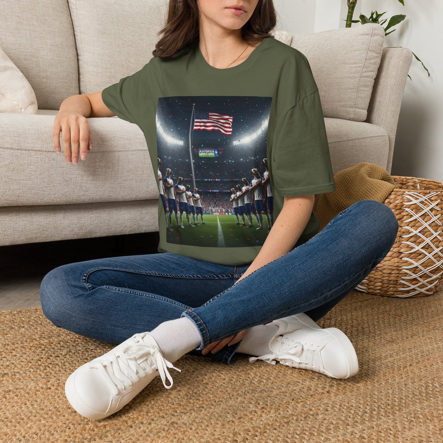 American Flag Championship T‑Shirt
