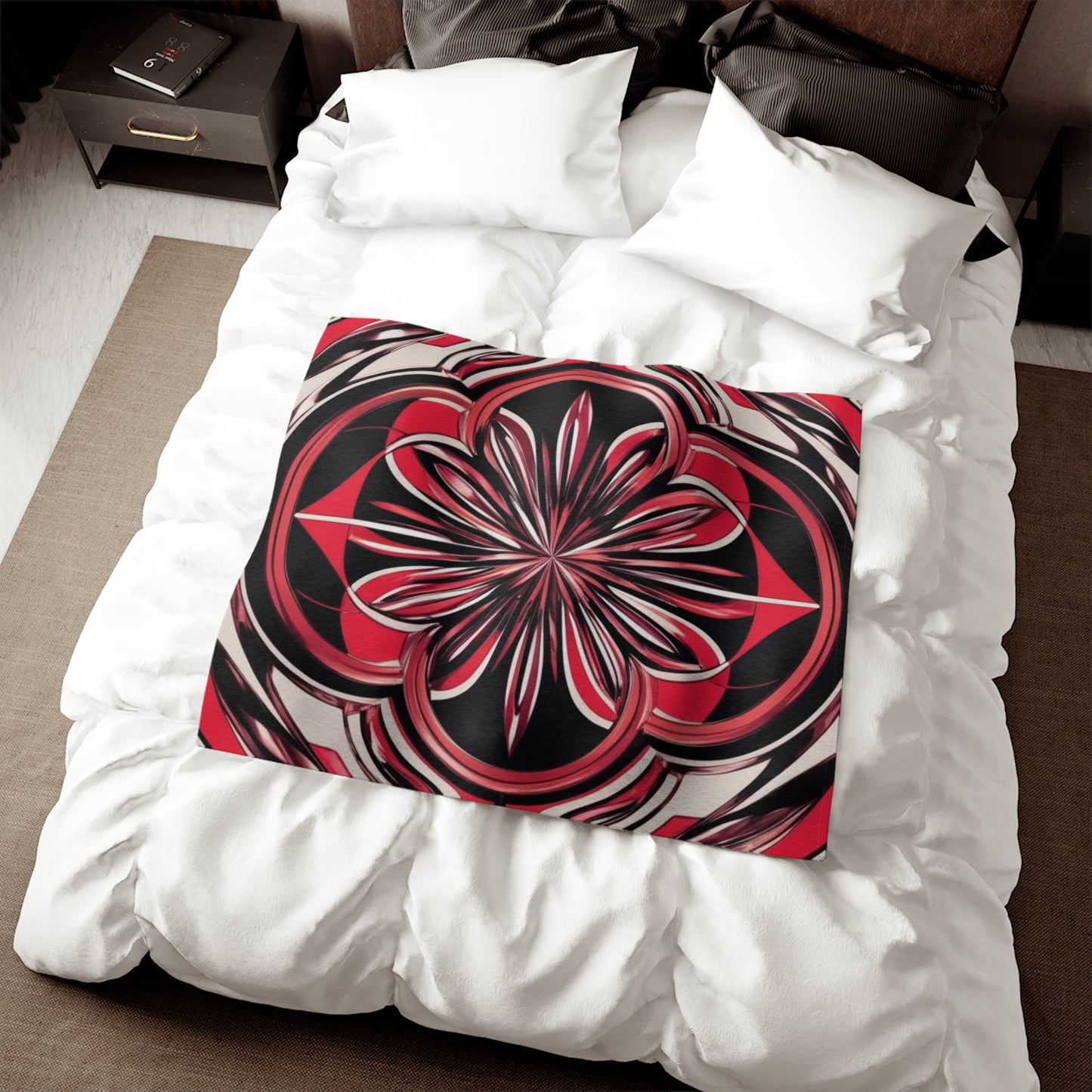 Optical Illusion Sweatshirt Blanket