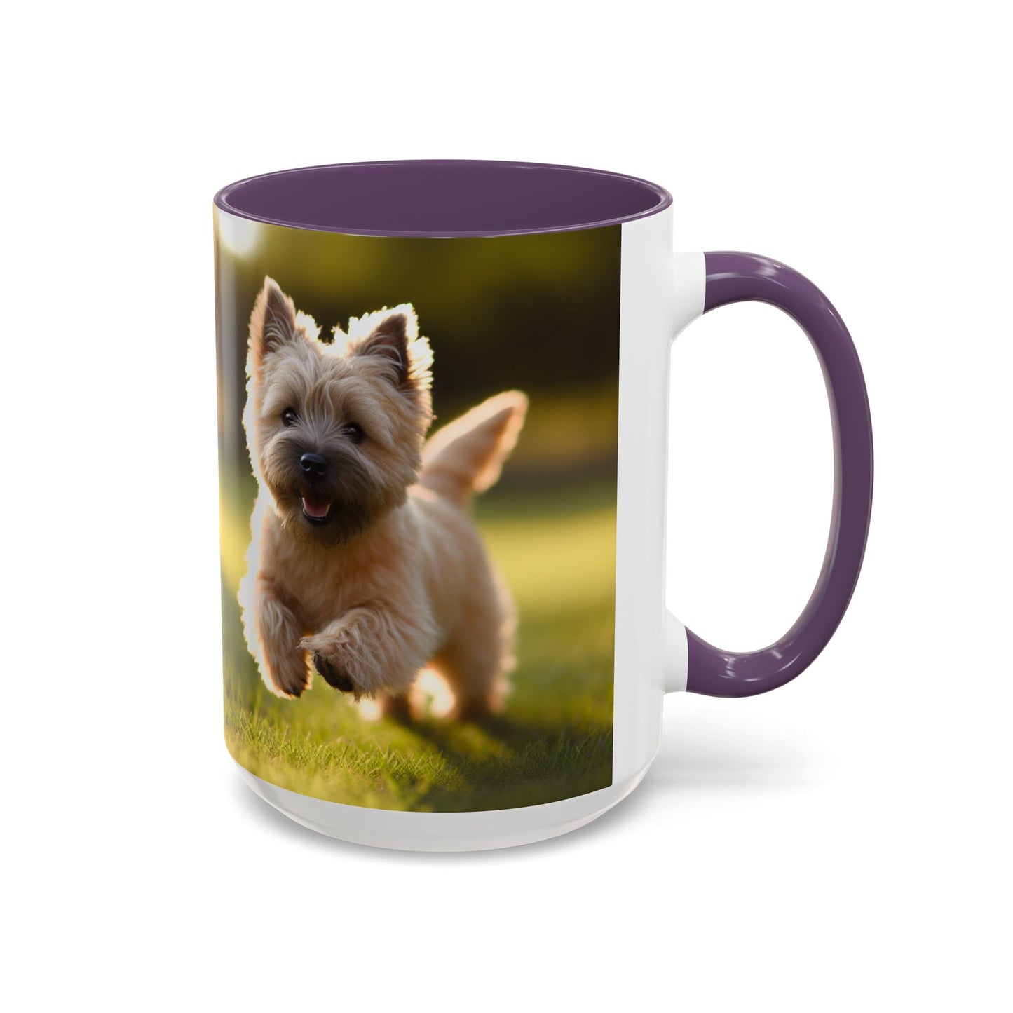 Cairn Terrier Accent Coffee Mug - Perfect Gift for Dog Lovers