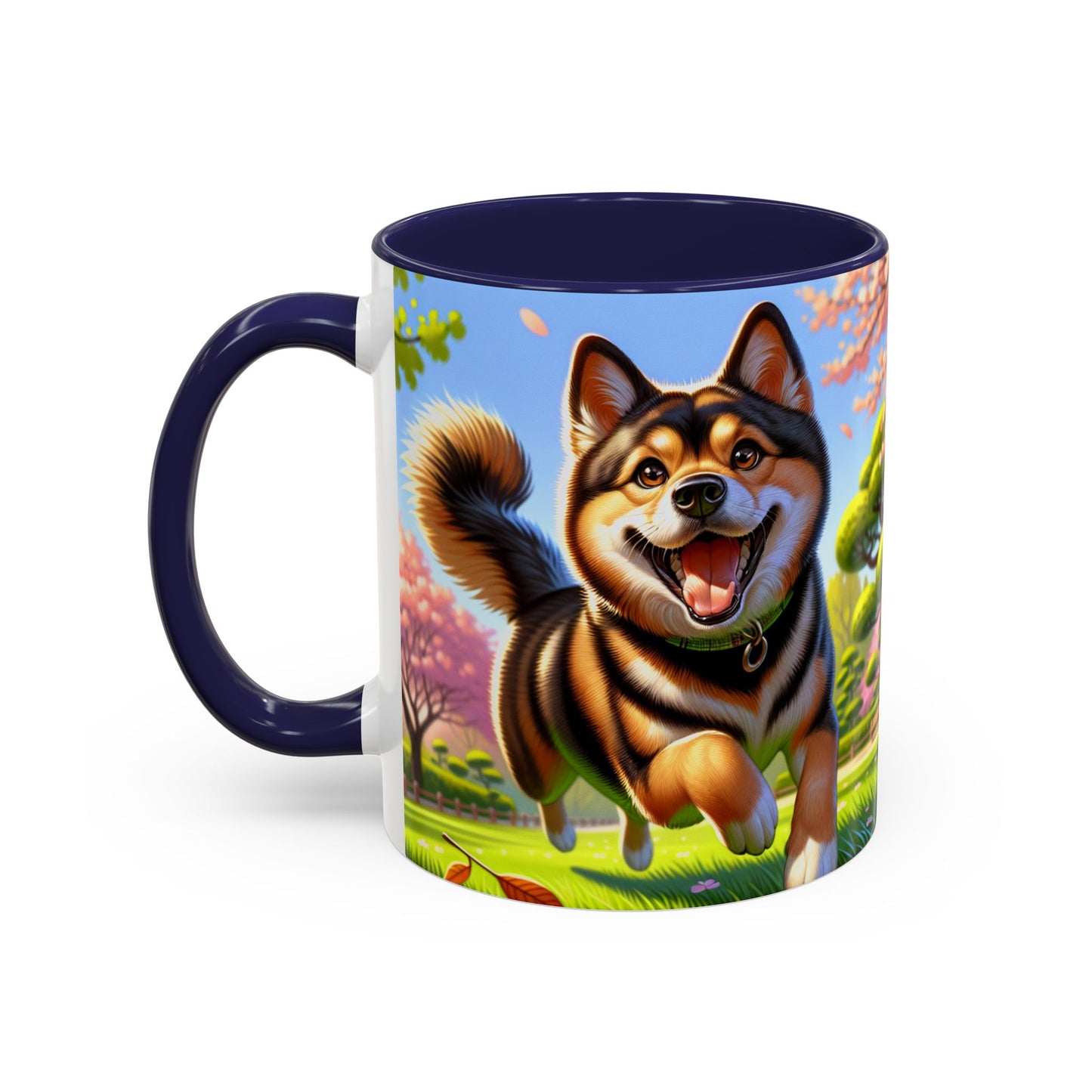 Taza de café con detalles de Shikoku: el regalo perfecto para los amantes de los perros