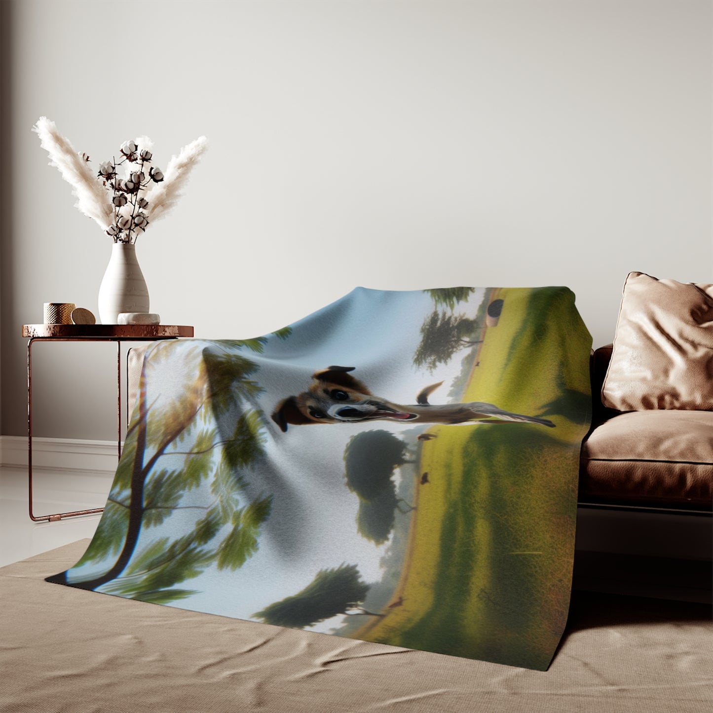 Indian Pariah Dog Sweatshirt Blanket
