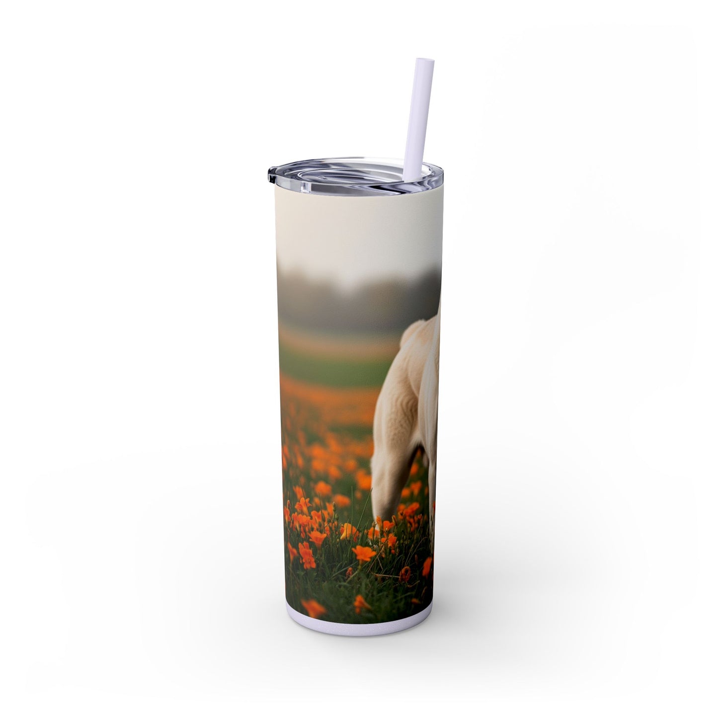 Gobelet isotherme à paille en forme de berger d'Asie centrale, 590 ml