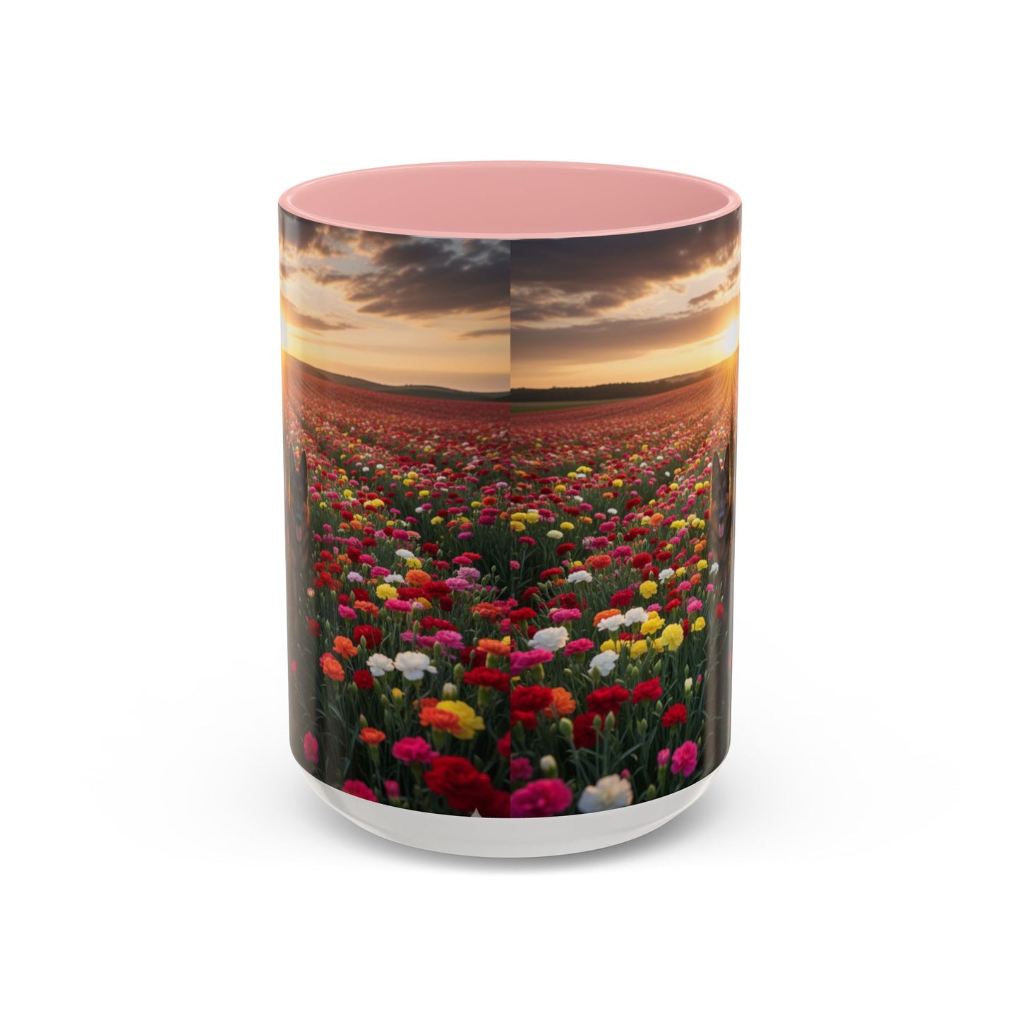 Taza de café con detalles de pastor alemán: el regalo perfecto para los amantes de los perros