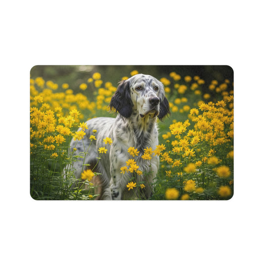 Pet Food Mat (12x18) - English Setter