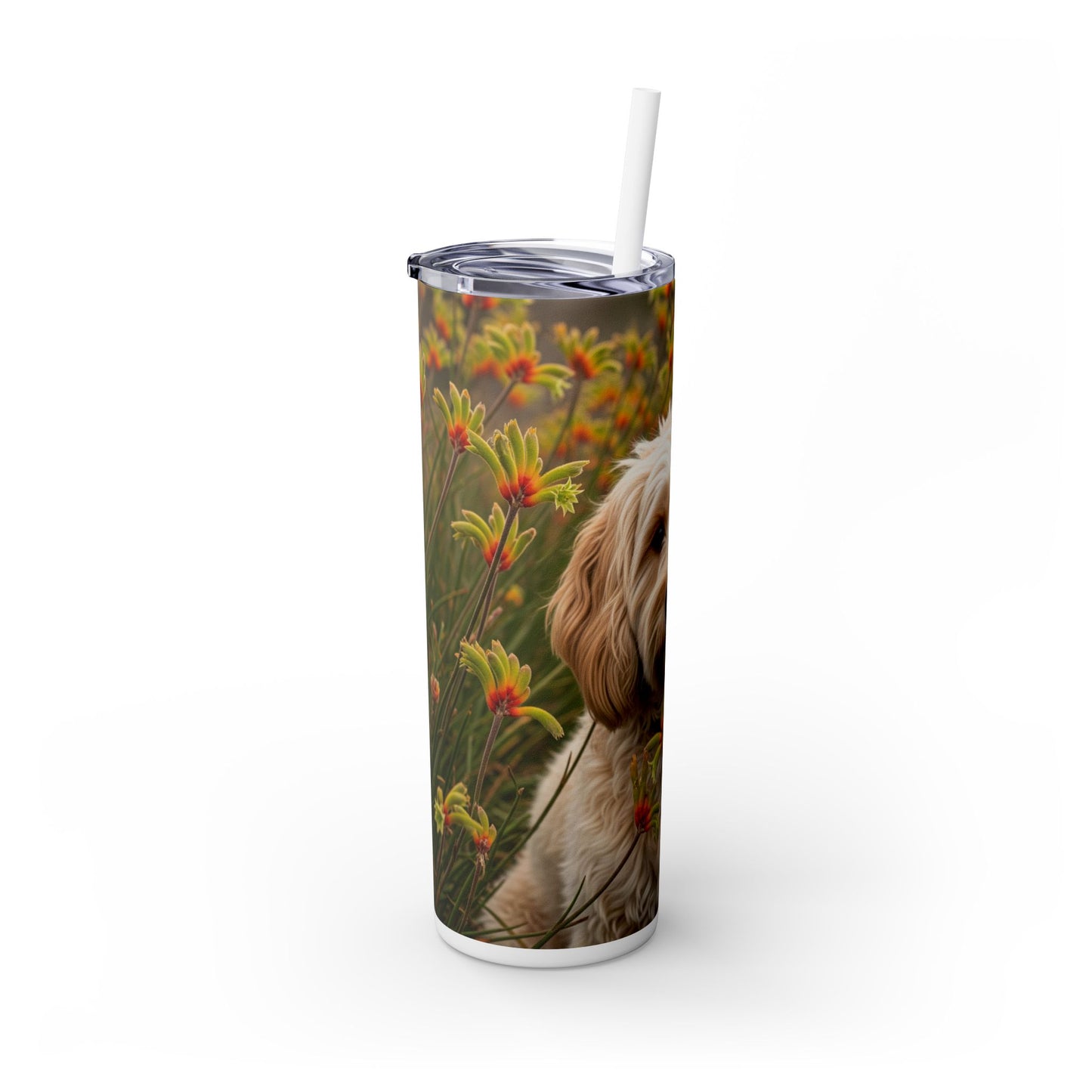 Vaso Cavoodle con pajita, 20 oz