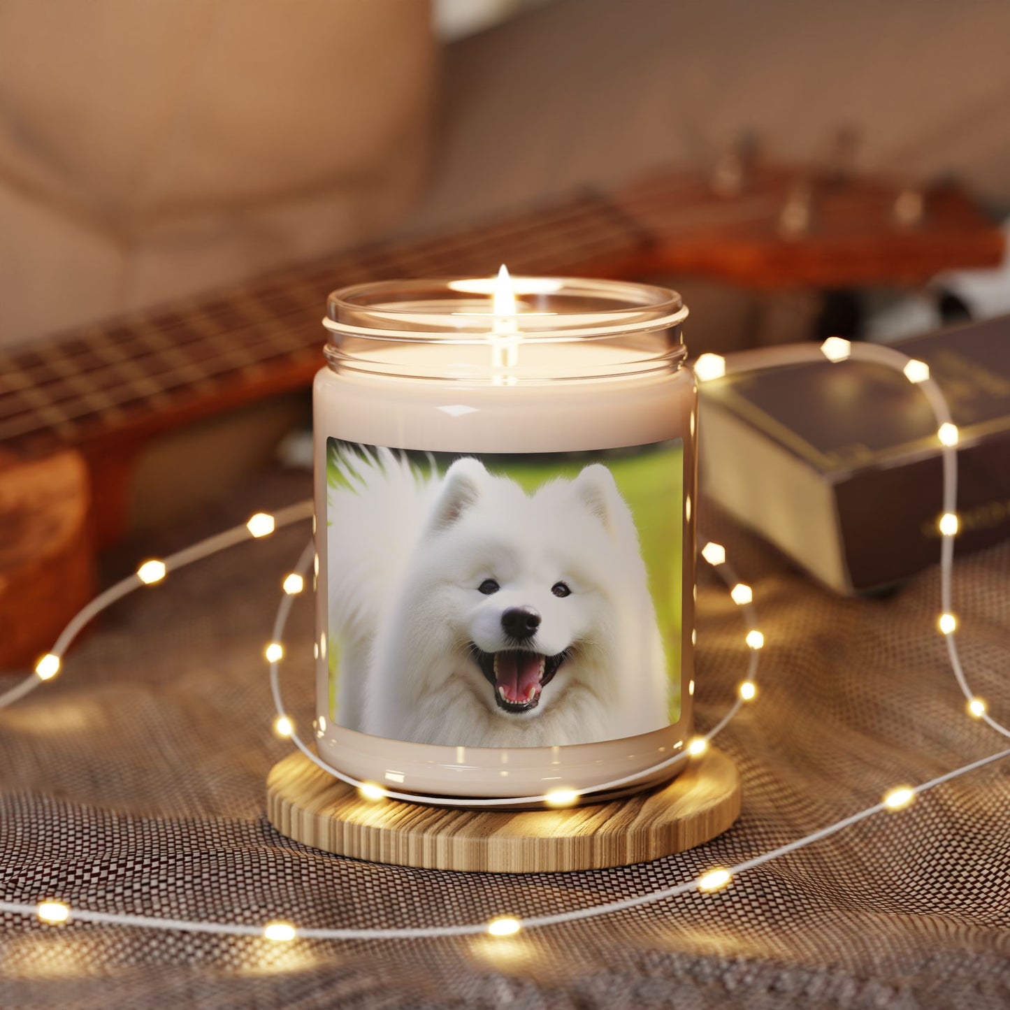 Samoyed- Scented Soy Candle, 9oz