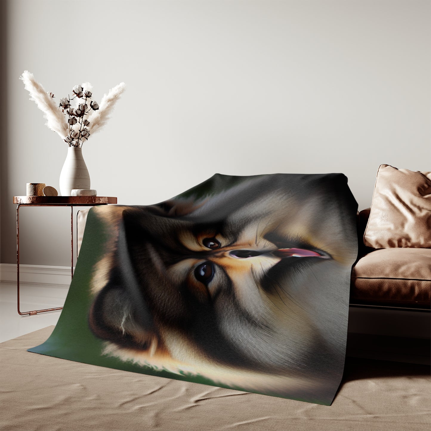 Finnish Lapphund Sweatshirt Blanket