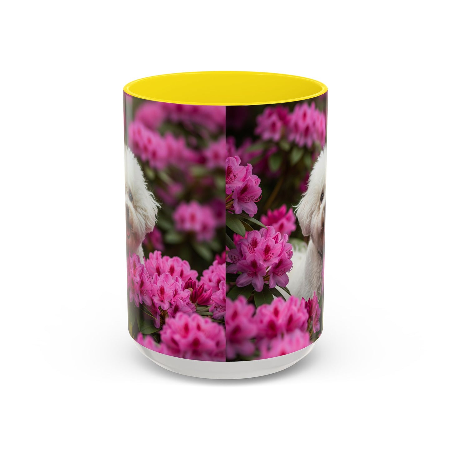 ! Bichon Frise Accent Mug – Ceramic Coffee Cup