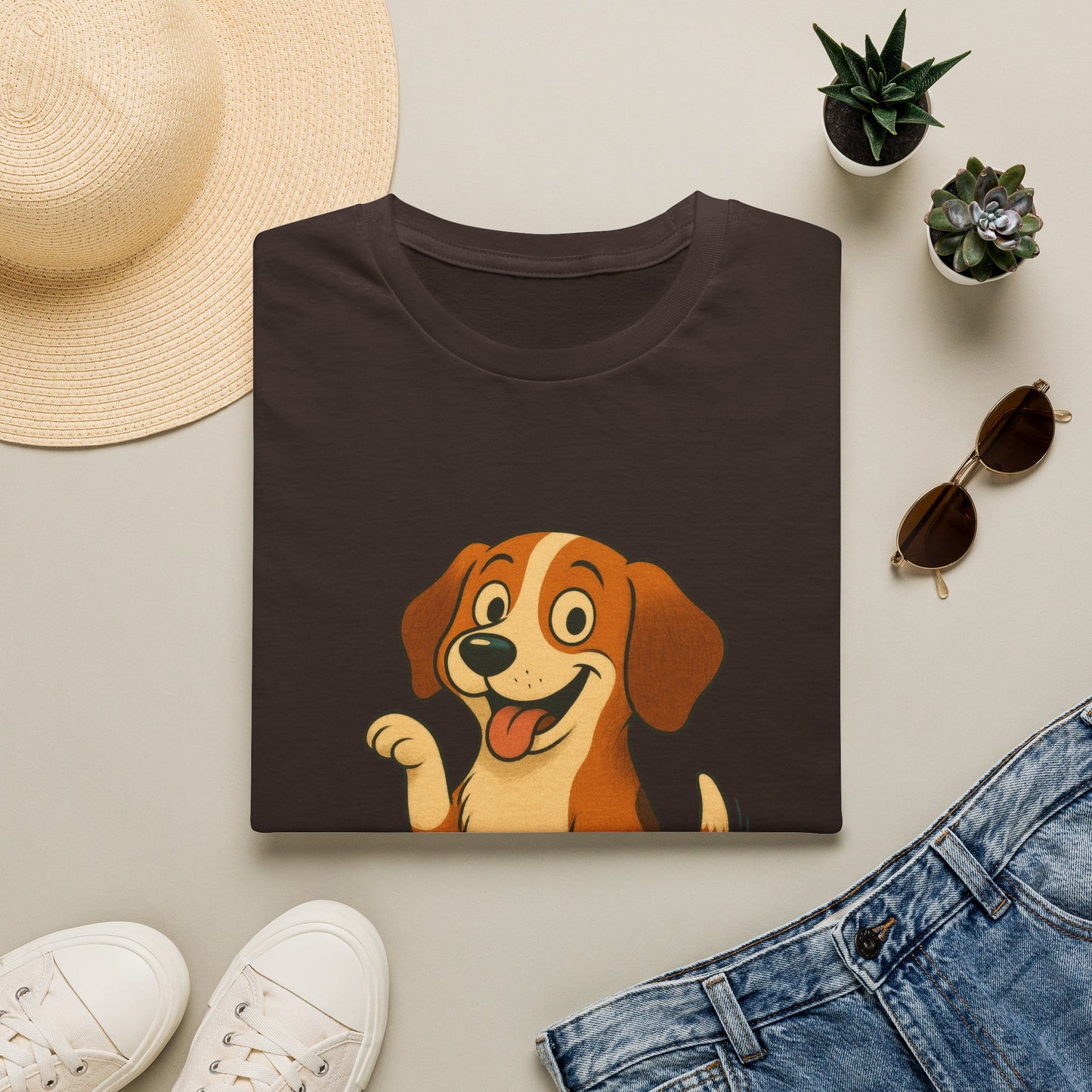 "Are You a Backyard? Because I Really Dig You" Cute Puppy Tee Shirt