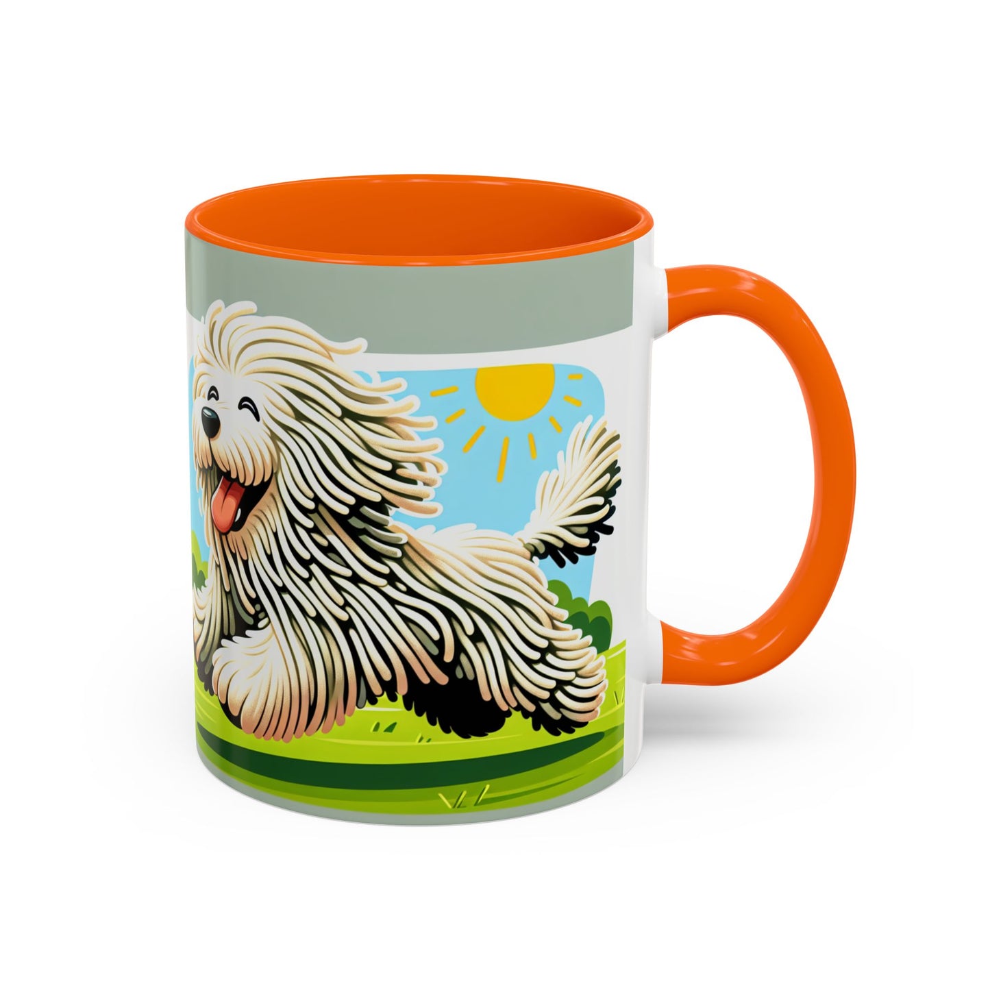 Mug Komondor Accent - Le cadeau idéal pour les amoureux des chiens