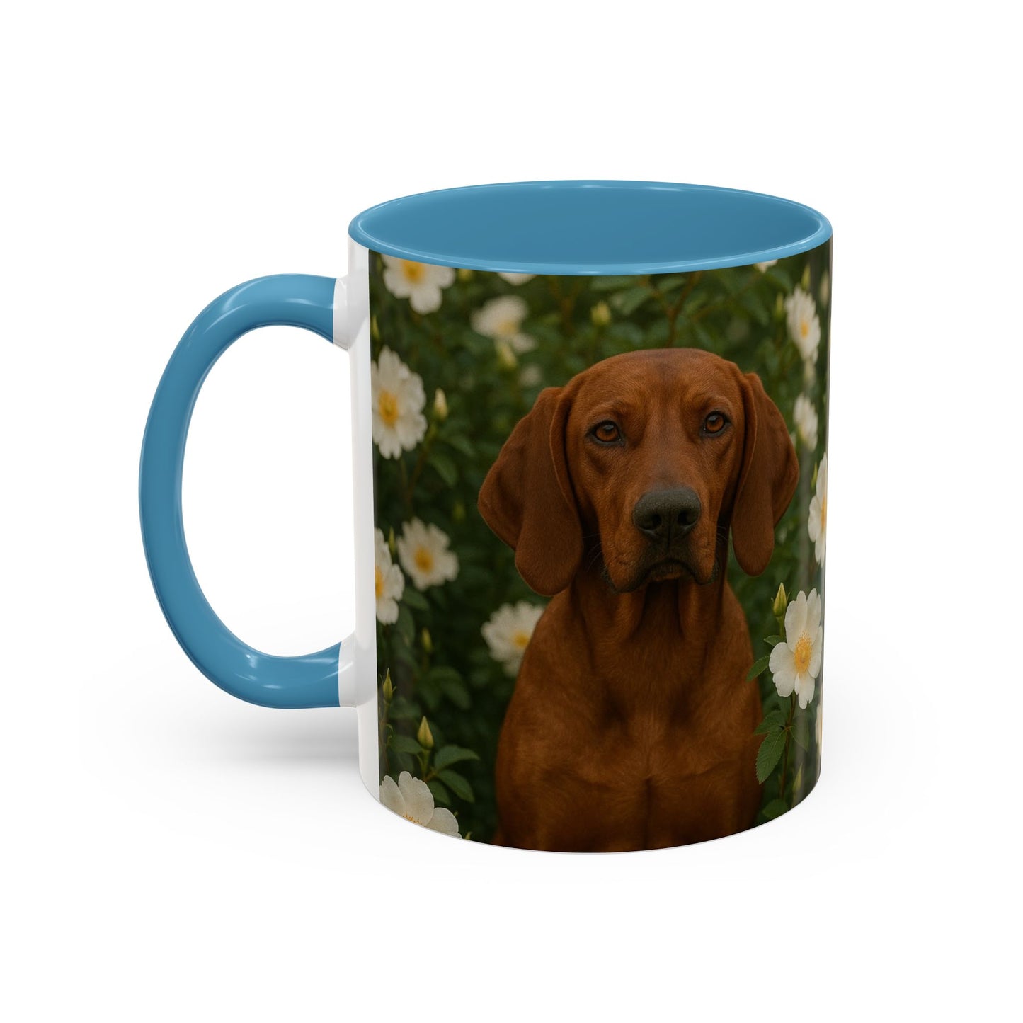 Taza de café con diseño de Redbone Coonhound: el regalo perfecto para los amantes de los perros.