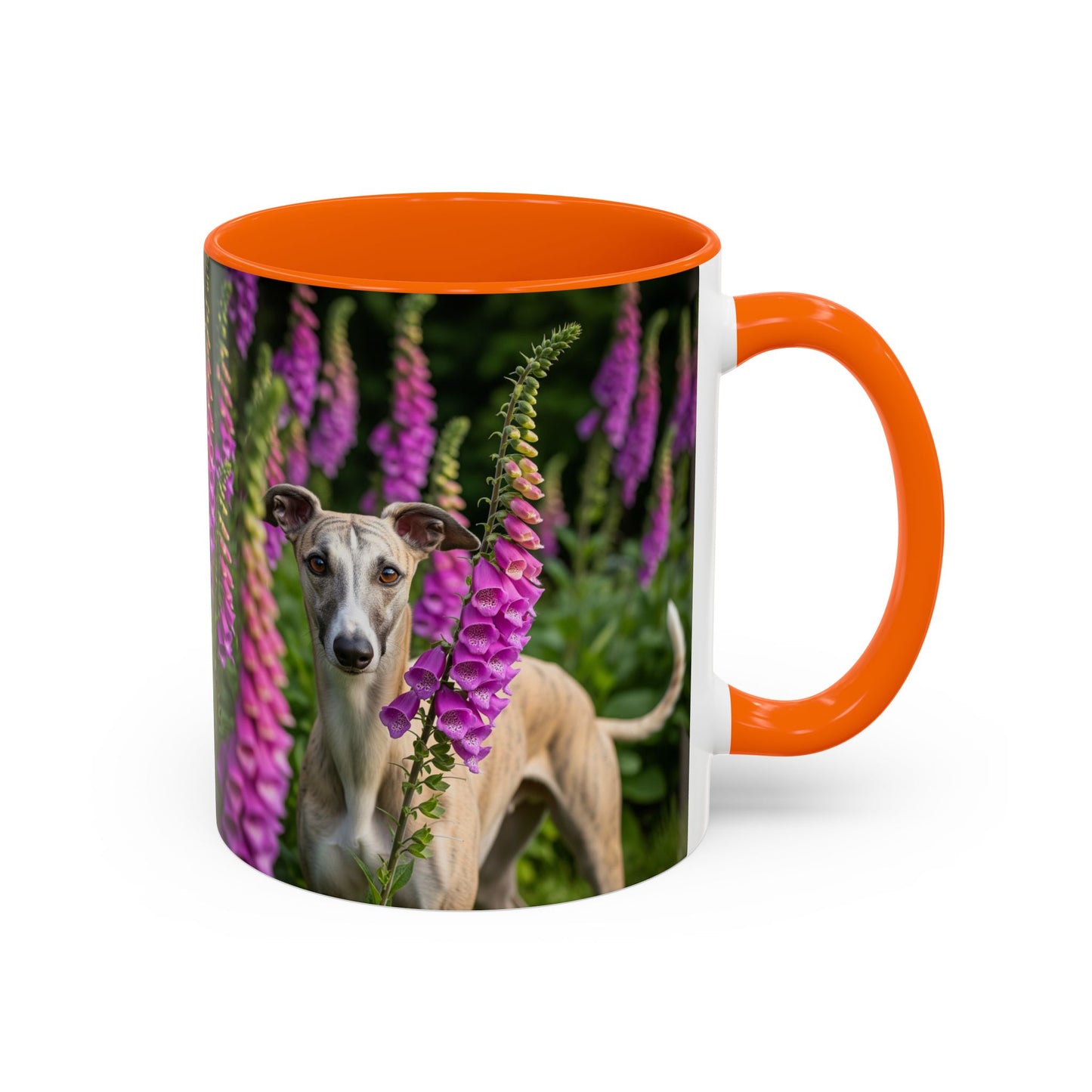 Whippet Accent Coffee Mug - Perfect Gift for Dog Lovers