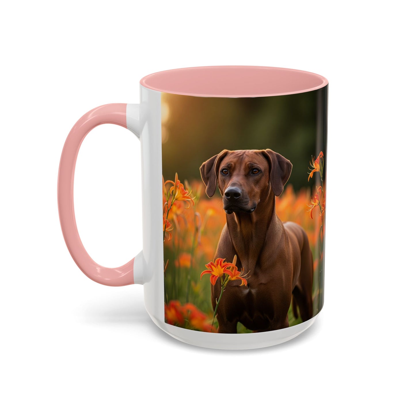 Taza de café con diseño de Rhodesian Ridgeback: el regalo perfecto para los amantes de los perros.