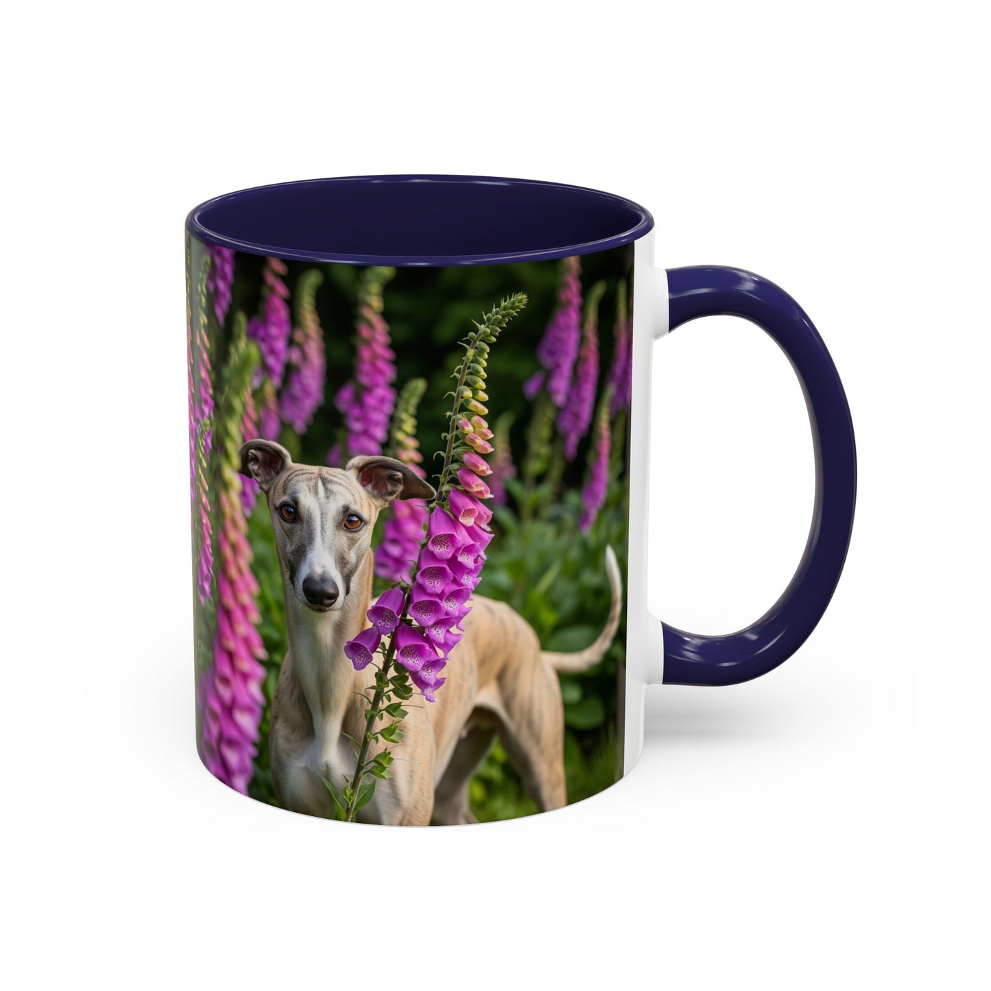 Whippet Accent Coffee Mug - Perfect Gift for Dog Lovers