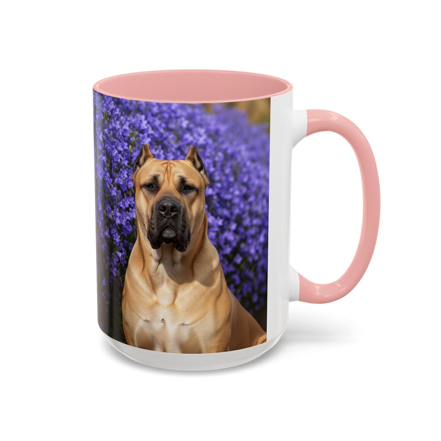 Taza con detalles de Presa Canario: el regalo perfecto para los amantes de los perros
