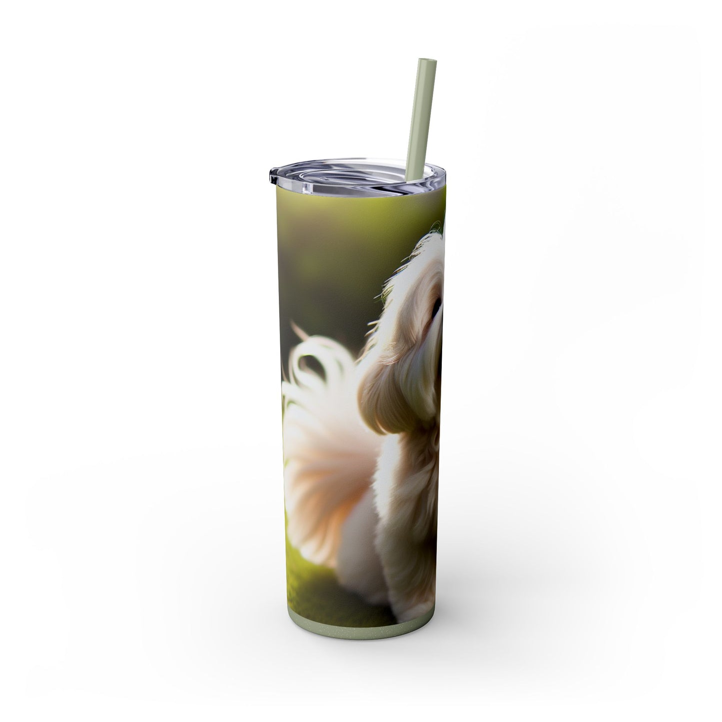 Havanese Tumbler with Straw, 20oz
