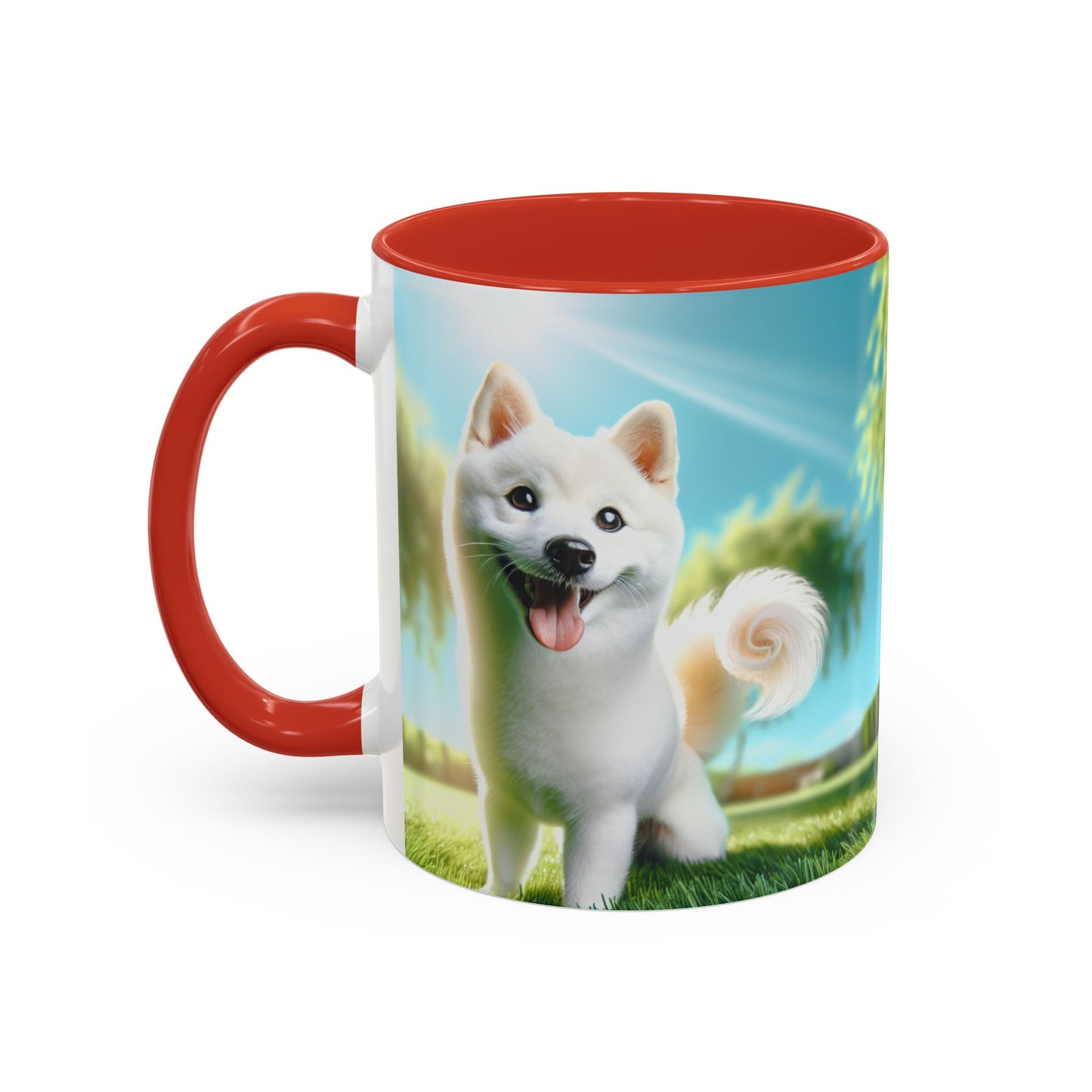 Mug Kishu Ken Accent Coffee - Cadeau idéal pour les amoureux des chiens
