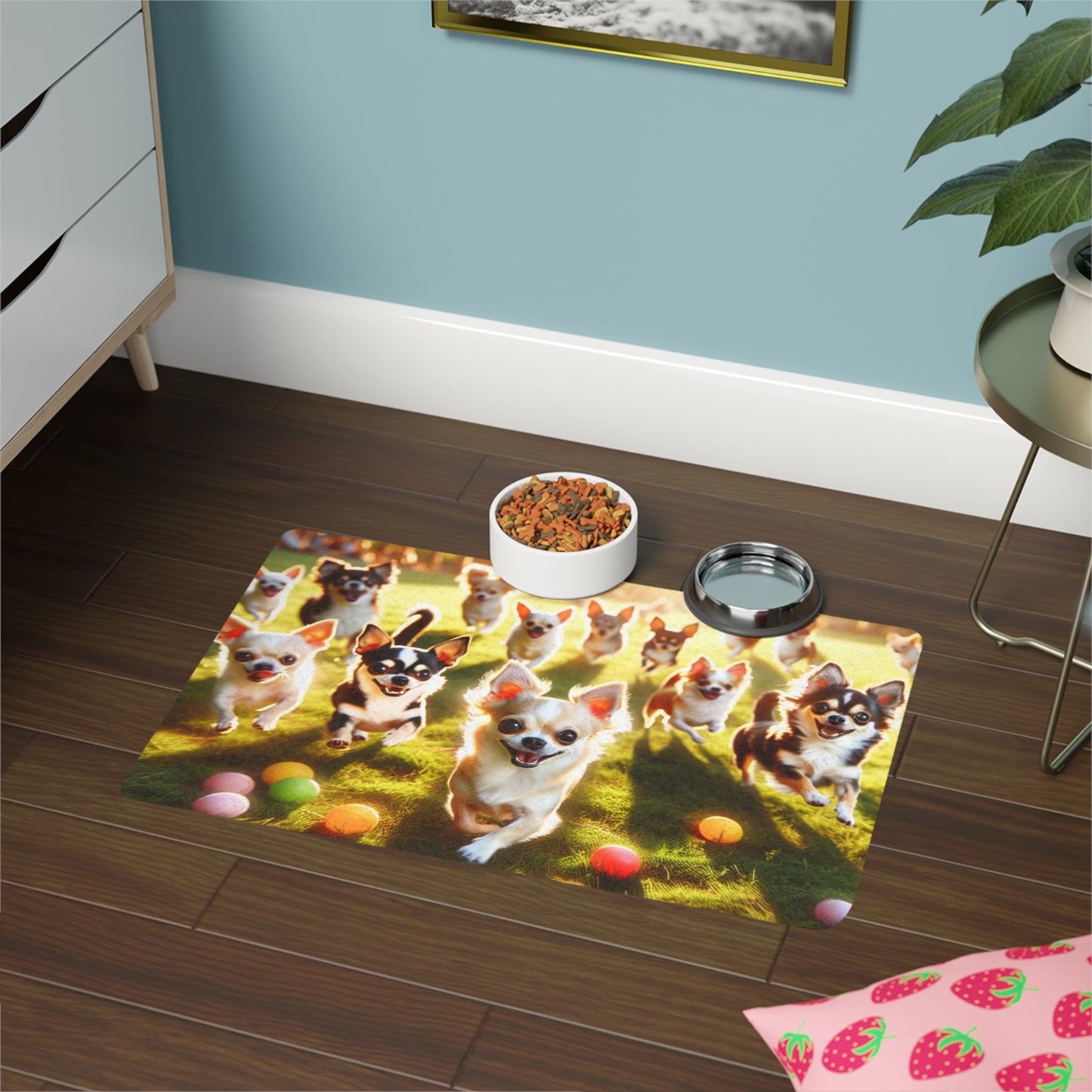 Pet Food Mat (12x18) - Chihuahua