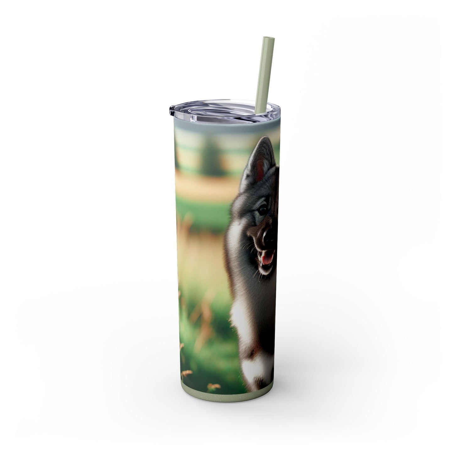 Norwegian Elkhound Tumbler with Straw, 20oz