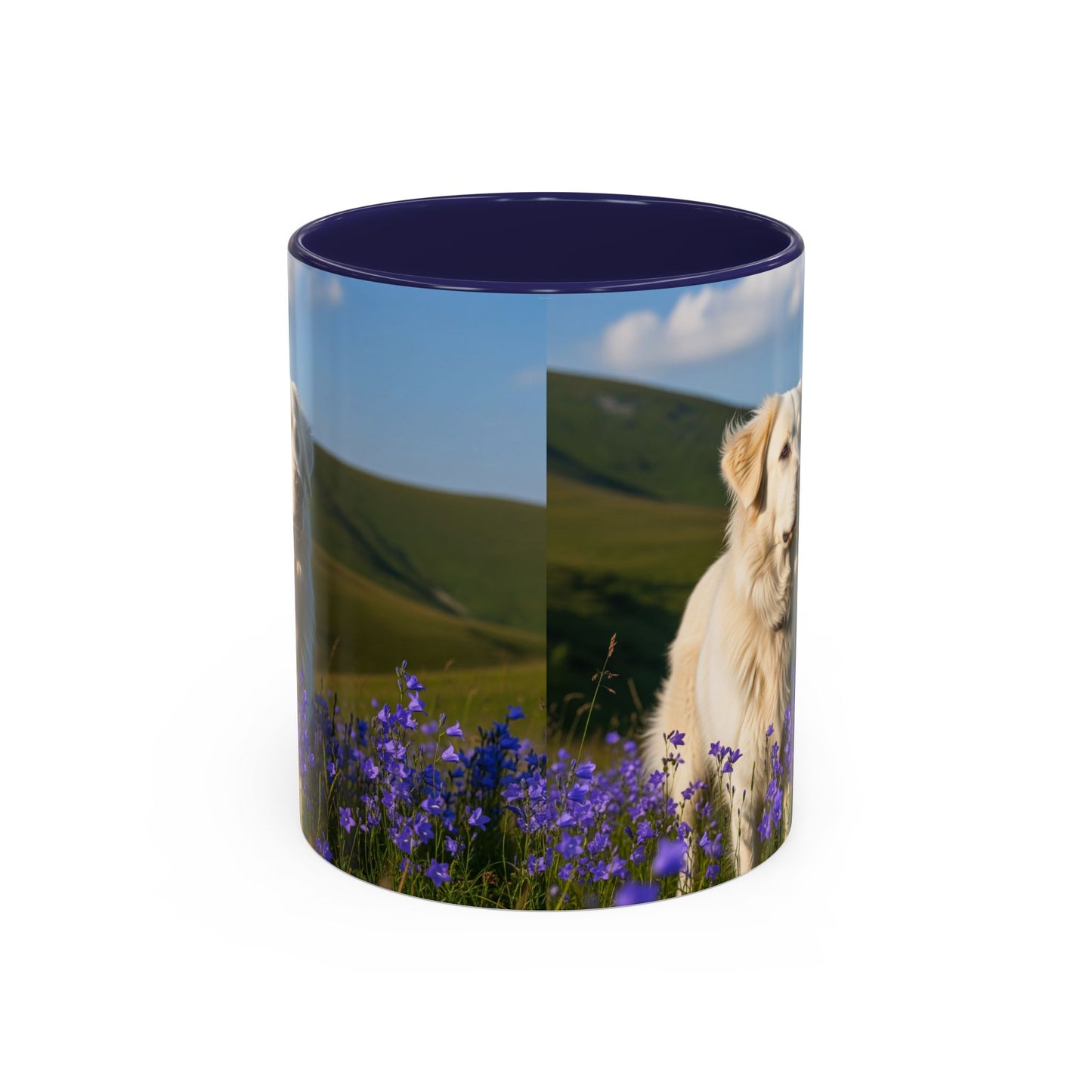 Mug à café avec motif Berger des Carpates roumain - Cadeau idéal pour les amoureux des chiens