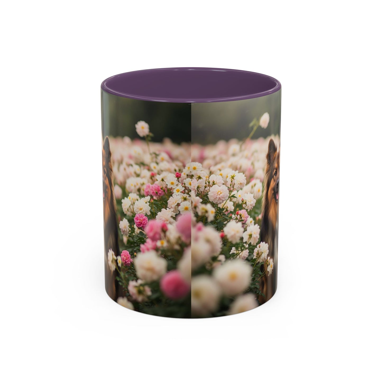 Bohemian Shepherd Accent Coffee Mug - Perfect Gift for Dog Lovers