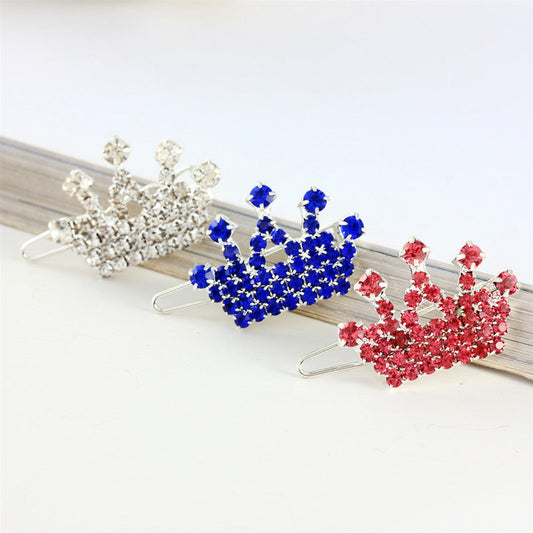 Dog accessories diamond crown clip Size Small