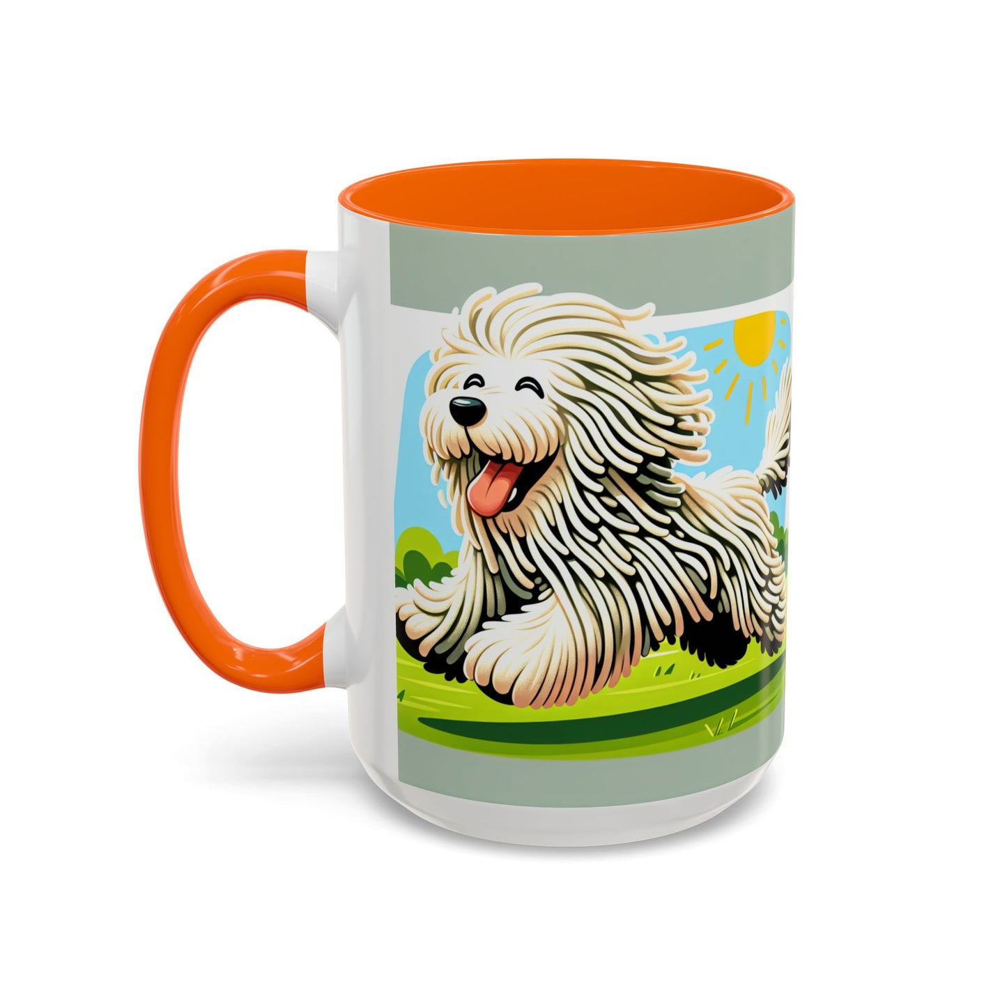 Mug Komondor Accent - Le cadeau idéal pour les amoureux des chiens