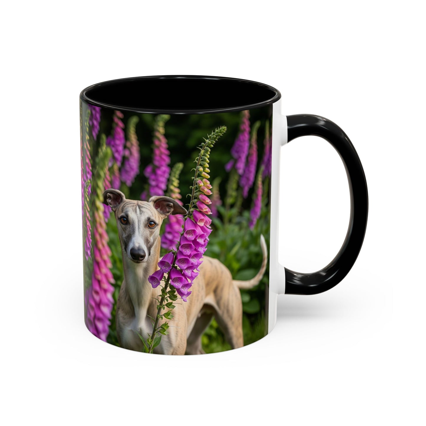 Whippet Accent Coffee Mug - Perfect Gift for Dog Lovers