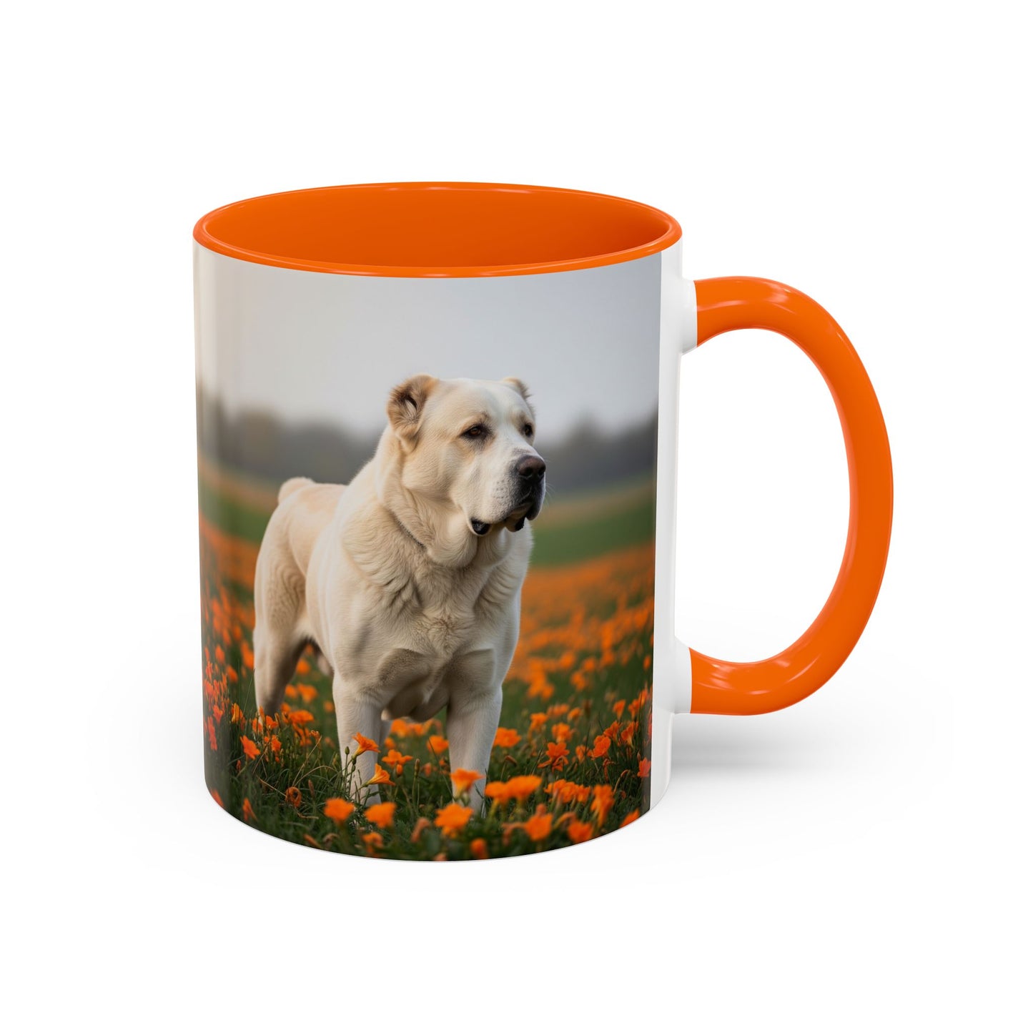 Central Asian Shepherd Dog Accent Coffee Mug - Perfect Gift for Dog Lovers
