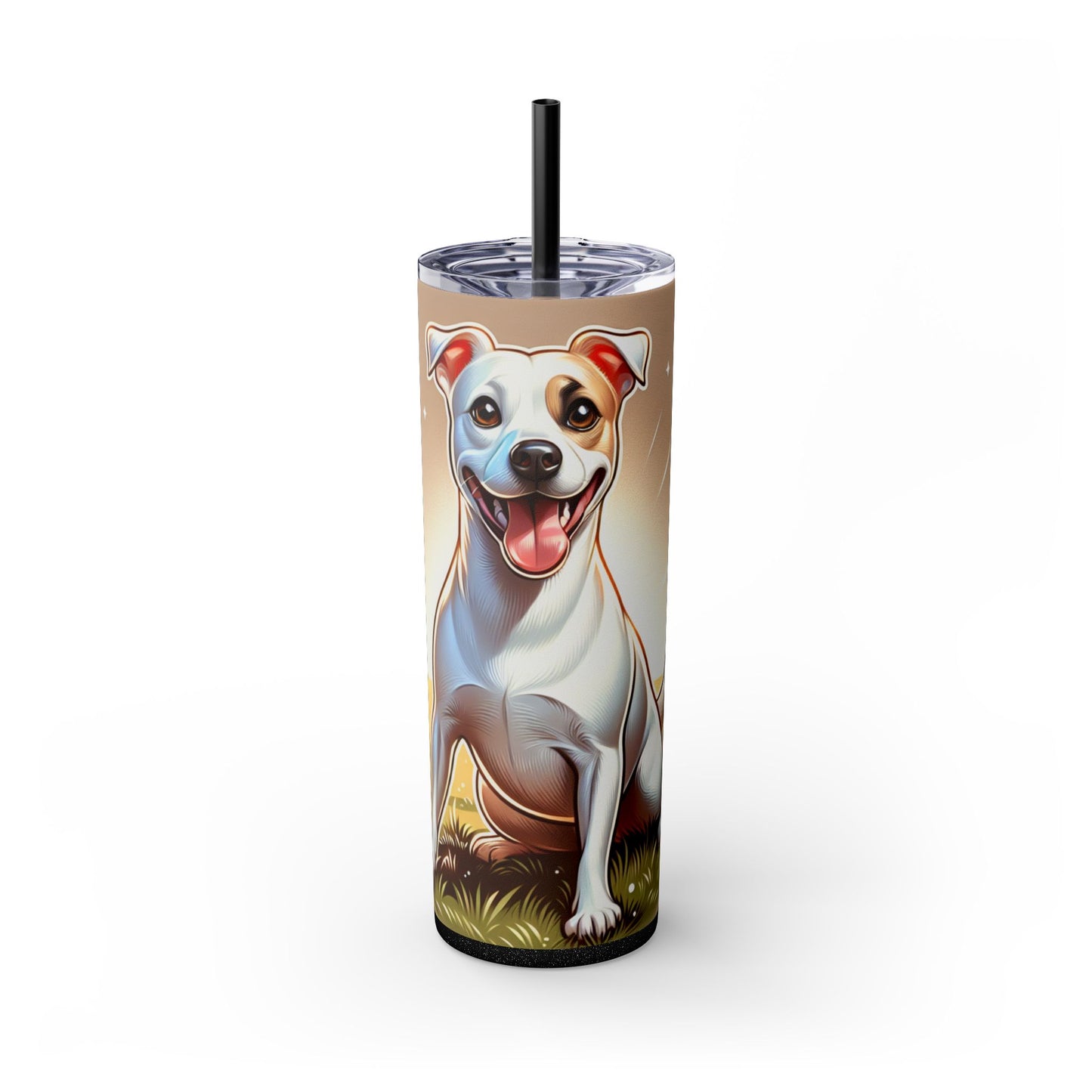 Gull Terrier Tumbler with Straw, 20oz