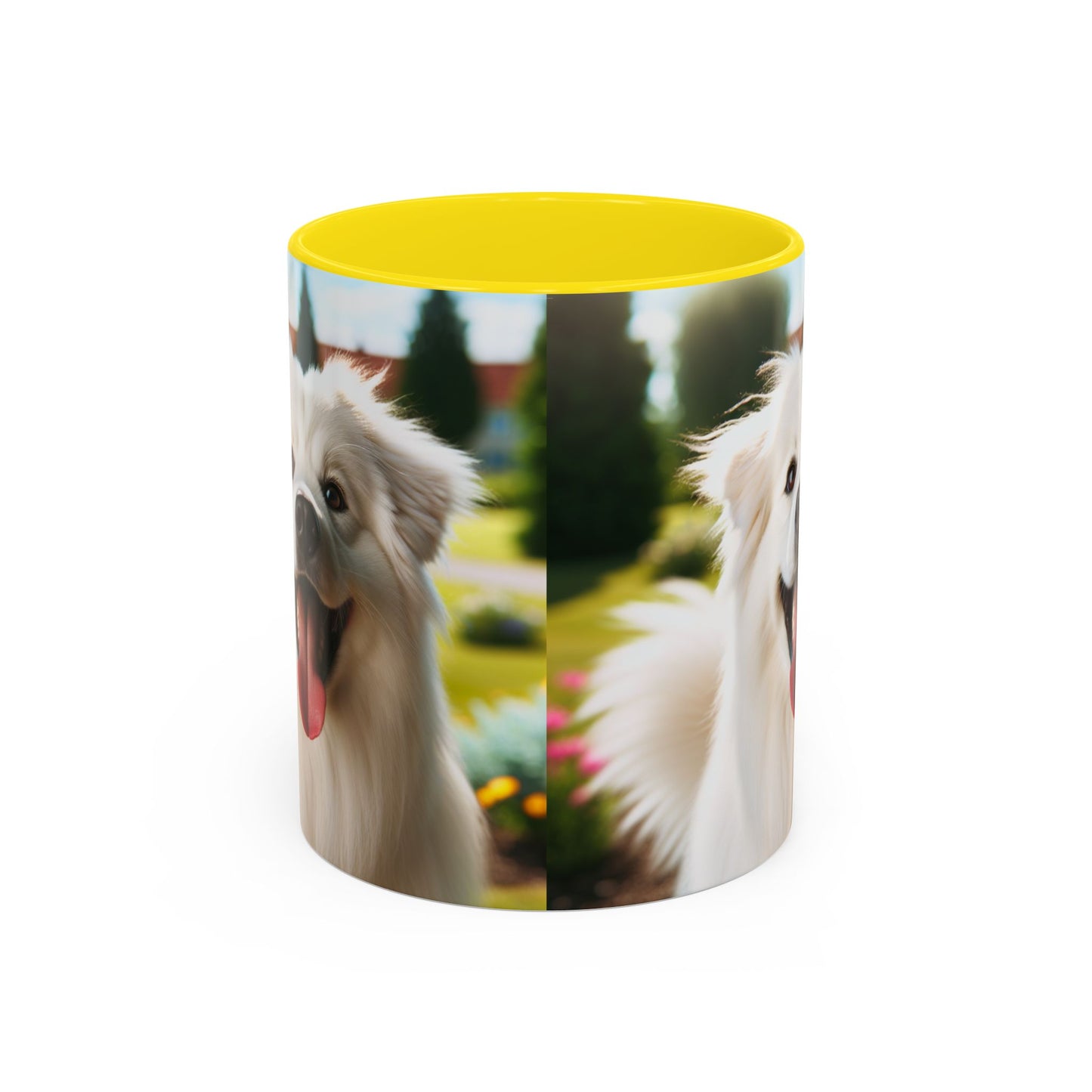 Taza de café con acento Slovensky Cuvac: el regalo perfecto para los amantes de los perros