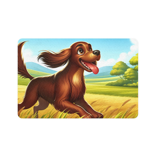 Pet Food Mat (12x18) - Field Spaniel