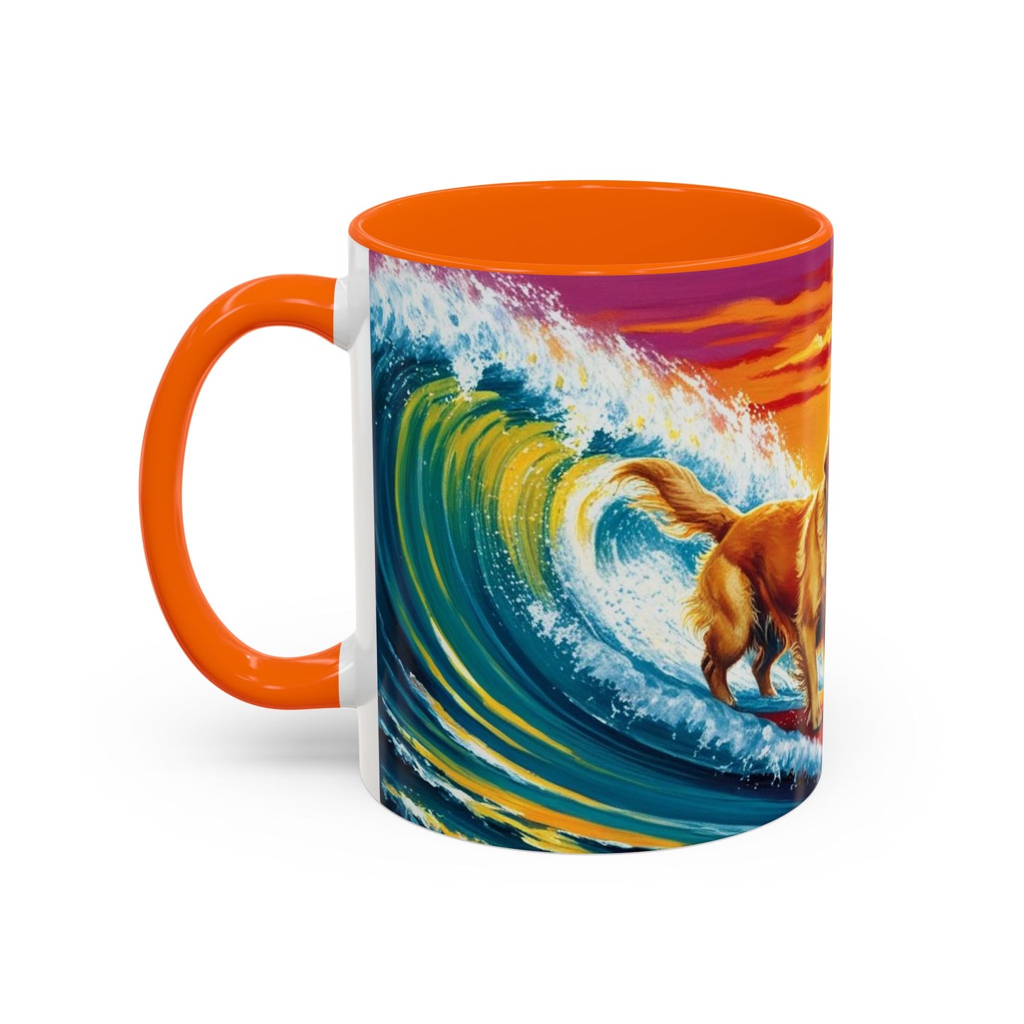 Taza de café con detalles de Surf Dogs: el regalo perfecto para los amantes de los perros